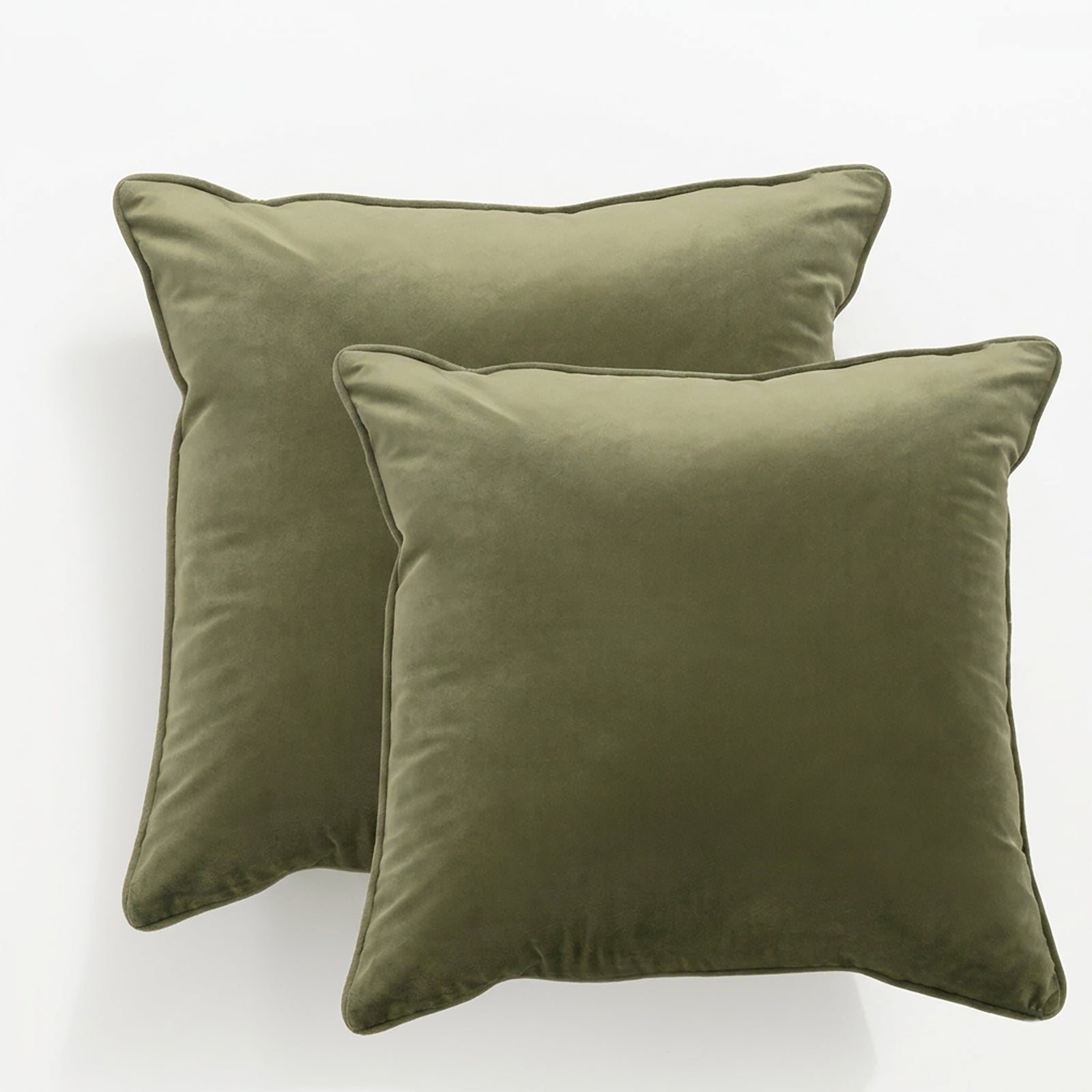 Renee Taylor Icon Velvet Cushion Twin Pack 50 x 50 Cms Polyester Filled