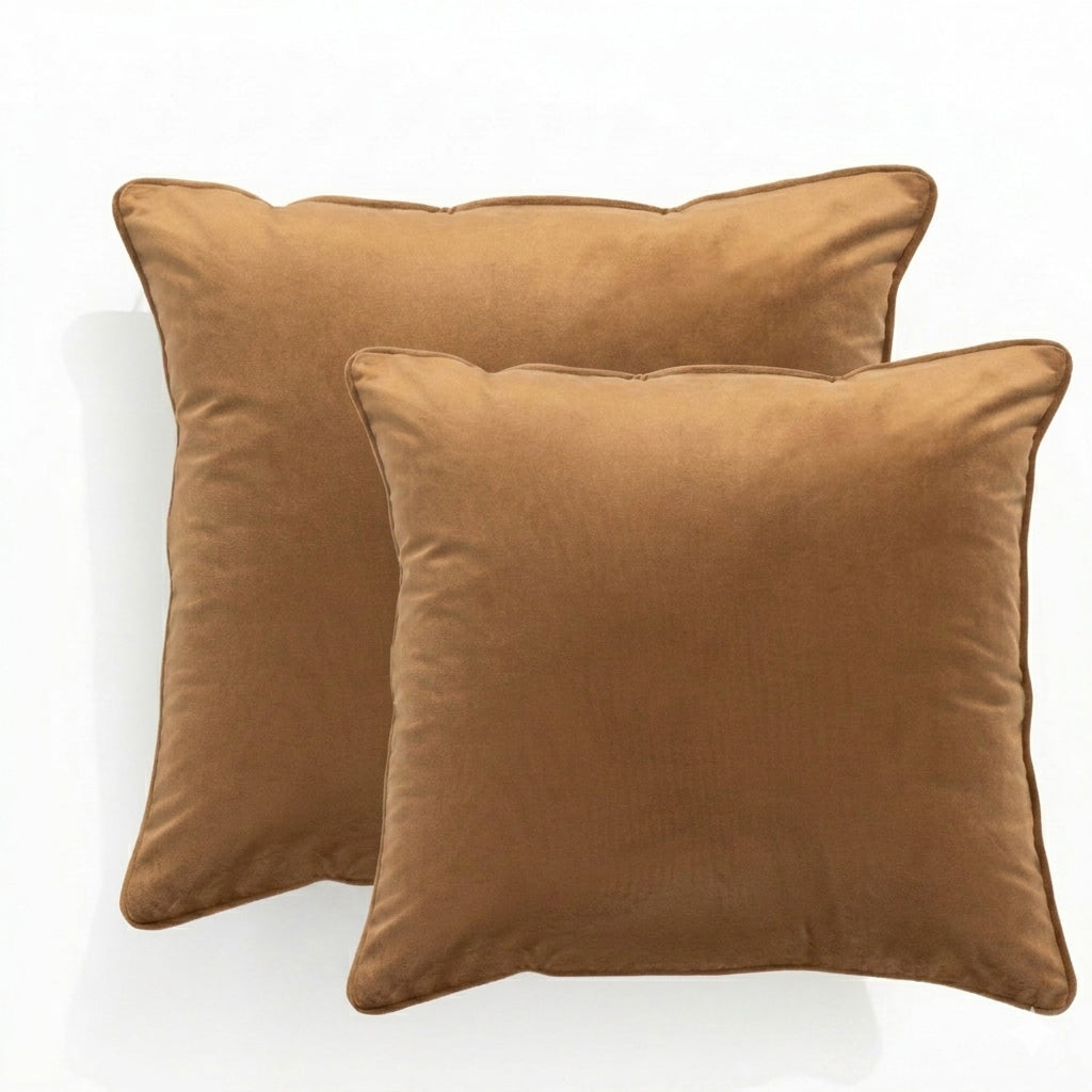 Renee Taylor Icon Velvet Cushion Twin Pack 50 x 50 Cms Polyester Filled