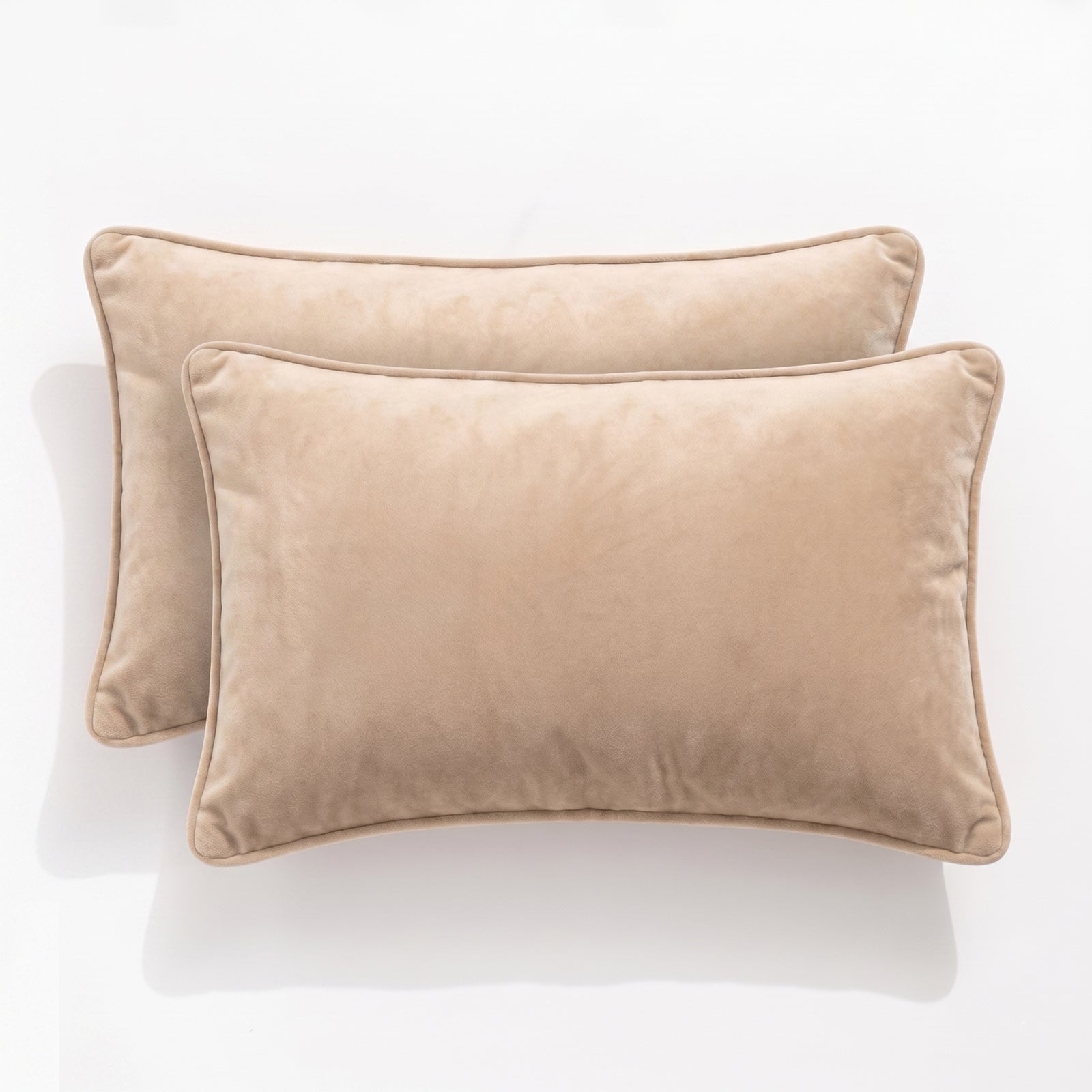 Renee Taylor Icon Velvet Cushion Twin Pack 30 x 50 Cms Polyester Filled