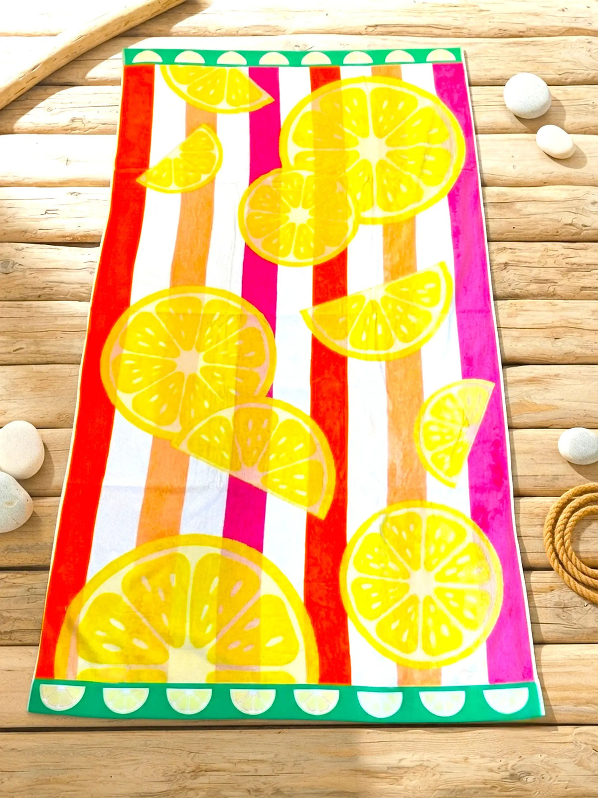 Renee Taylor 2 Pack Jacquard Velour Large Beach Towel 100 x 180 Cms