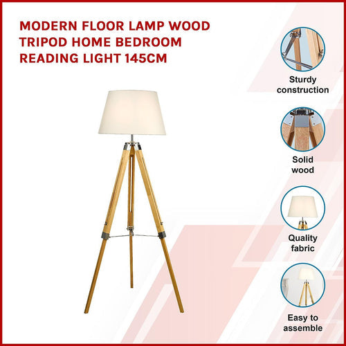 Unique Modern Wooden Floor Lamp