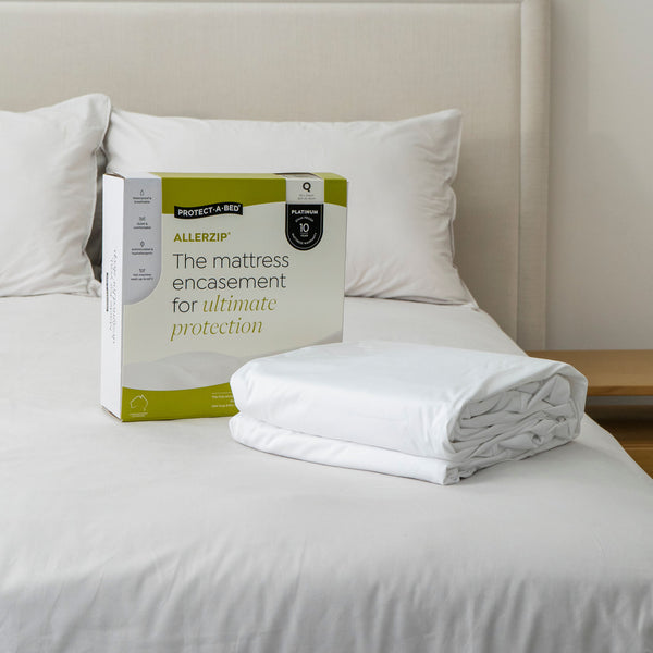 Protect A Bed Allerzip® Fully Encased Waterproof Pillow Protector Protect A Bed