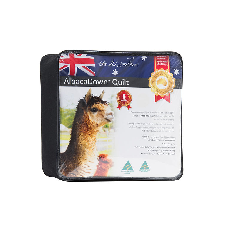 THE AUSTRALIAN AlpacaDown Quilt The Australian