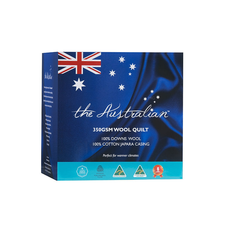 THE AUSTRALIAN 350GSM Wool Quilt The Australian