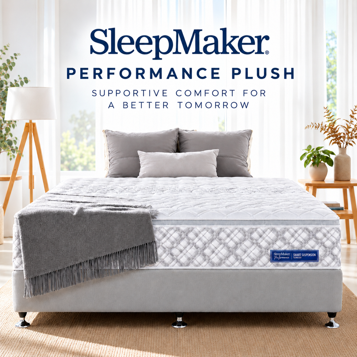 Sleepmaker Performance Plus KulKote 24 cm Mattress - Plush