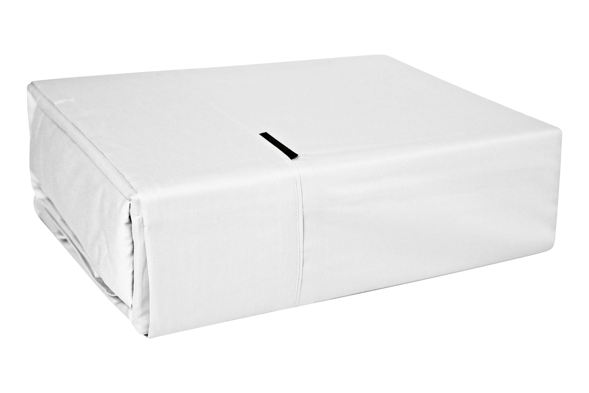 Bas Phillips Bamboo & Cotton 400TC Blend Sheet Set - WHITE