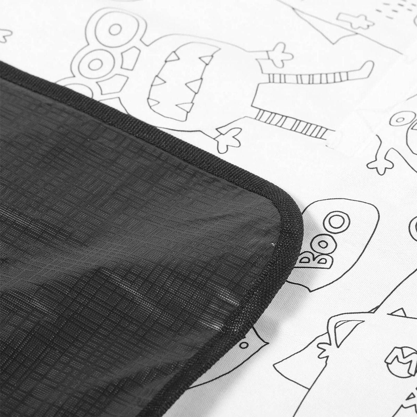 Happy Kids Dream Big Colour Me In Picnic Blanket 125 x 125 cm