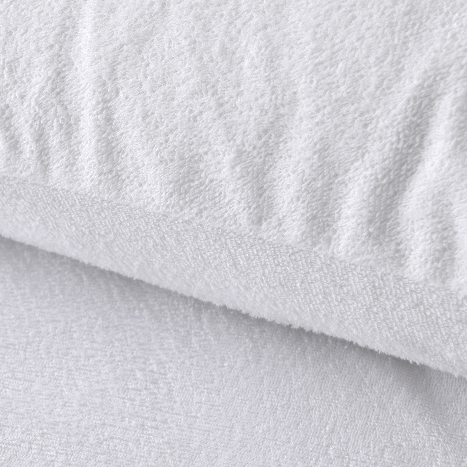 Dreamaker Cotton Terry Towelling Waterproof Pillow Protector  Standard 48X73Cm (2 Pack)