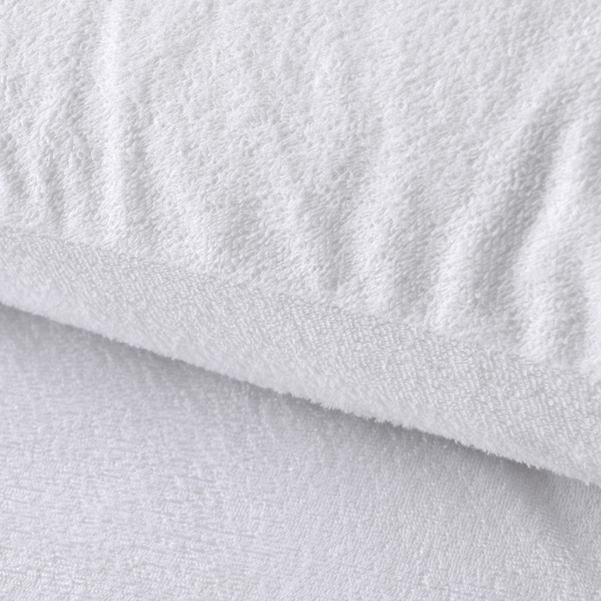 Dreamaker Cotton Terry Towelling Waterproof Pillow Protector  Standard 48X73Cm (2 Pack)
