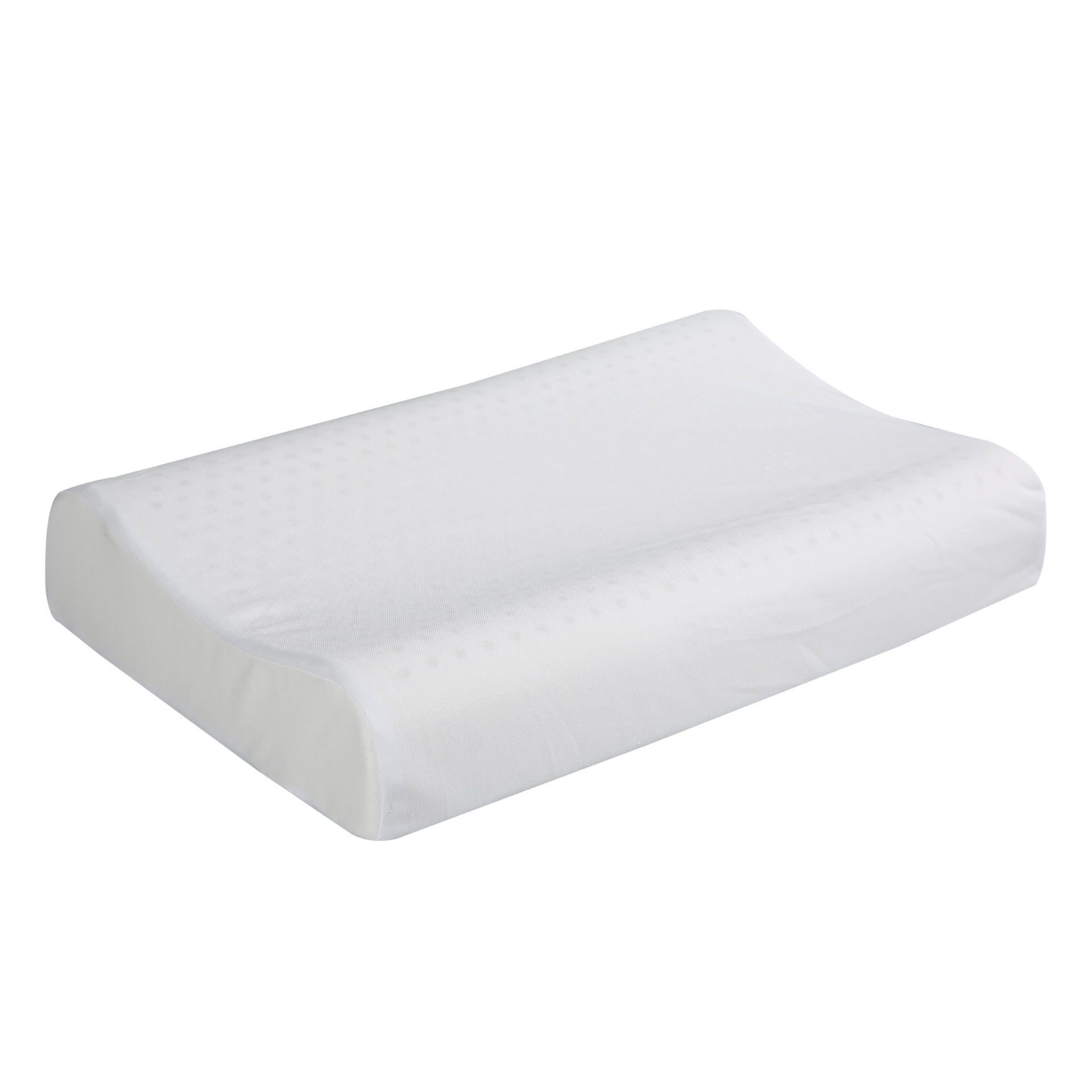 Dreamaker Contoured Pincore Memory Foam Pillow 60X40Cm