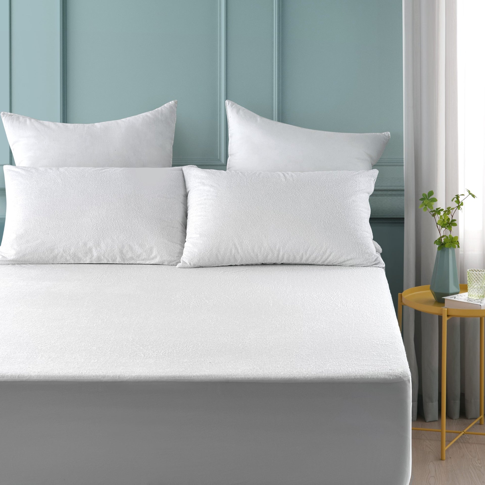 Dreamaker Bamboo Terry Waterproof Mattress Protector
