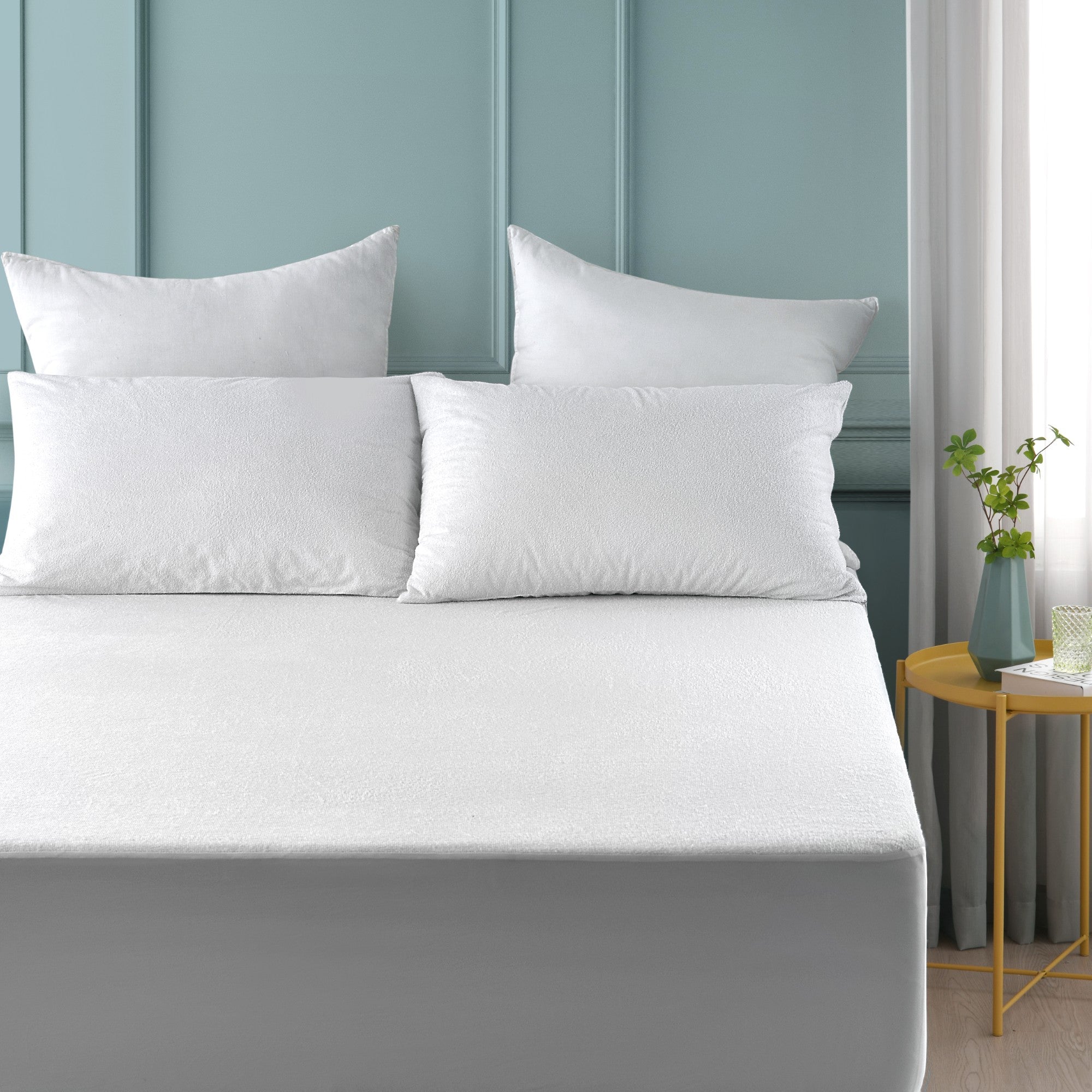 Dreamaker Bamboo Terry Waterproof Mattress Protector