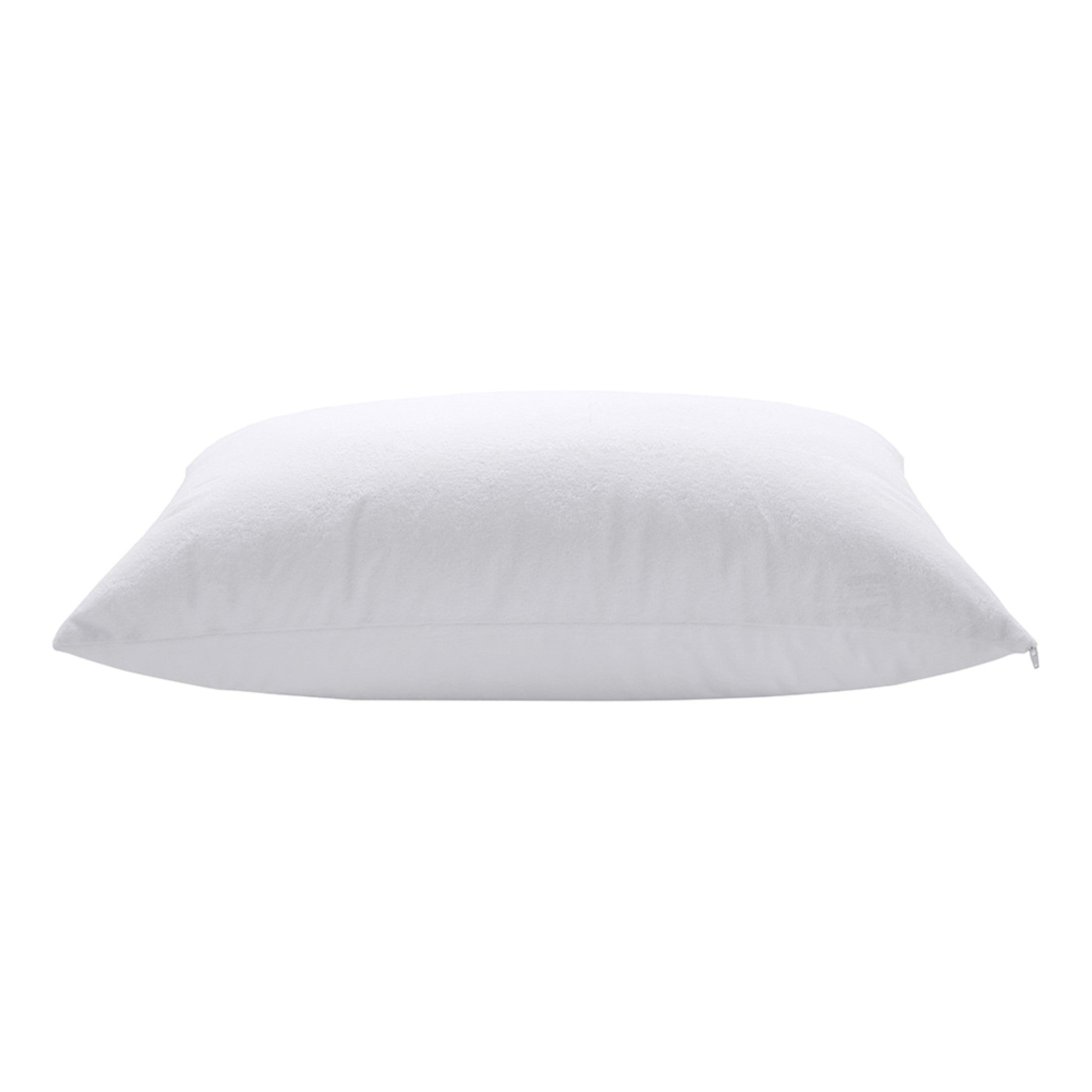 Dreamaker Bamboo Terry Towelling Waterproof Pillow Protector Standard 48X73Cm (2 Pack)
