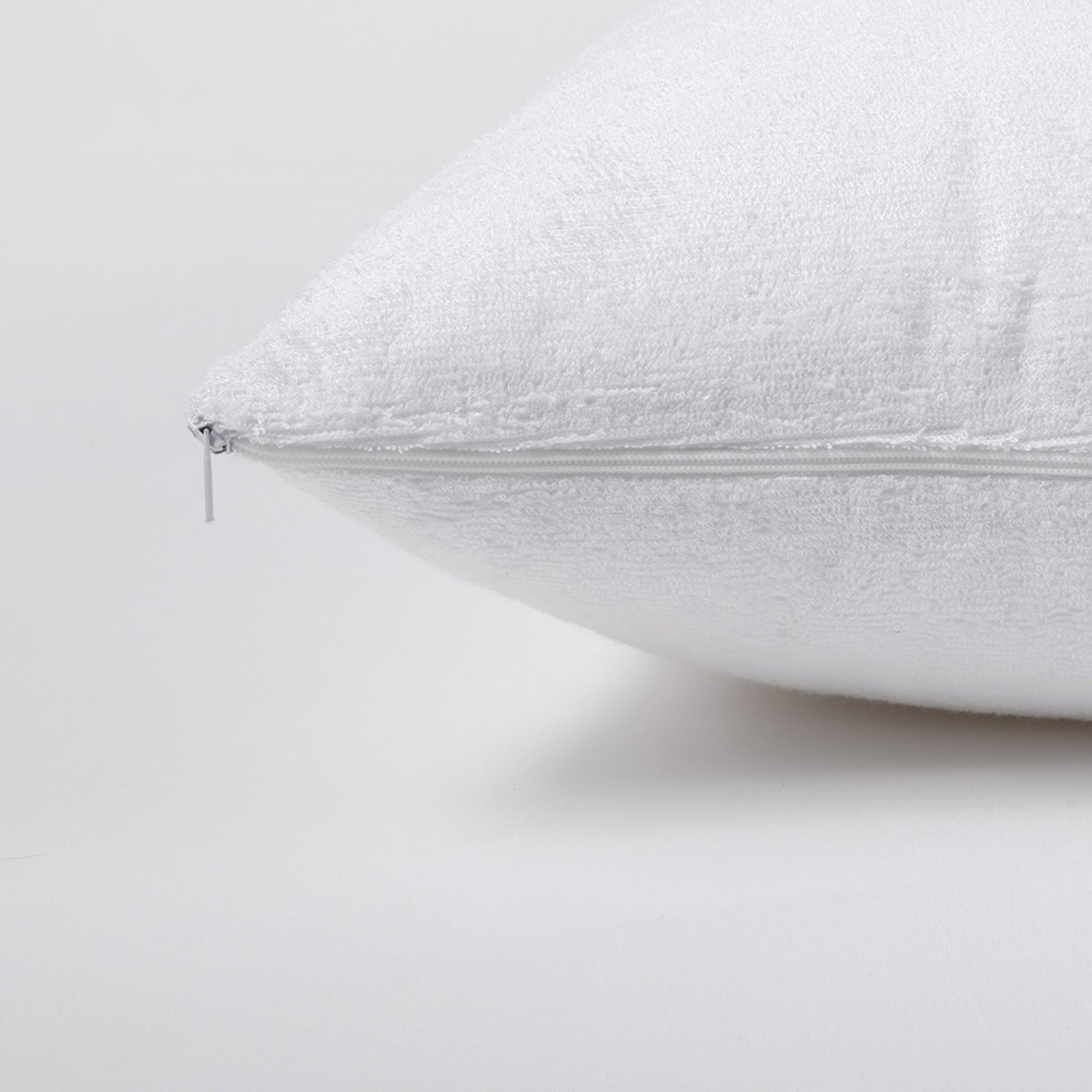 Dreamaker Bamboo Terry Towelling Waterproof Pillow Protector Standard 48X73Cm (2 Pack)