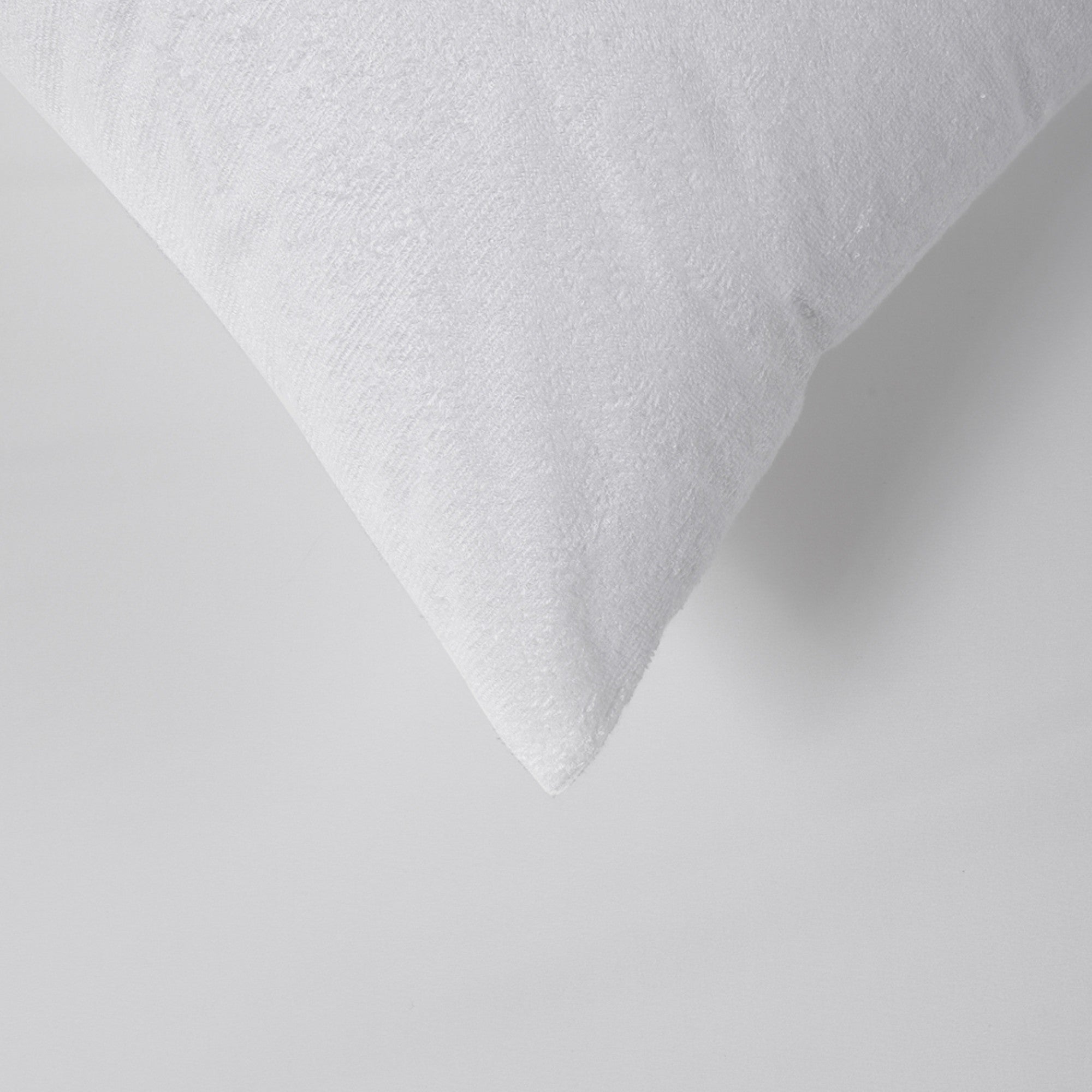 Dreamaker Bamboo Terry Towelling Waterproof Pillow Protector Standard 48X73Cm (2 Pack)