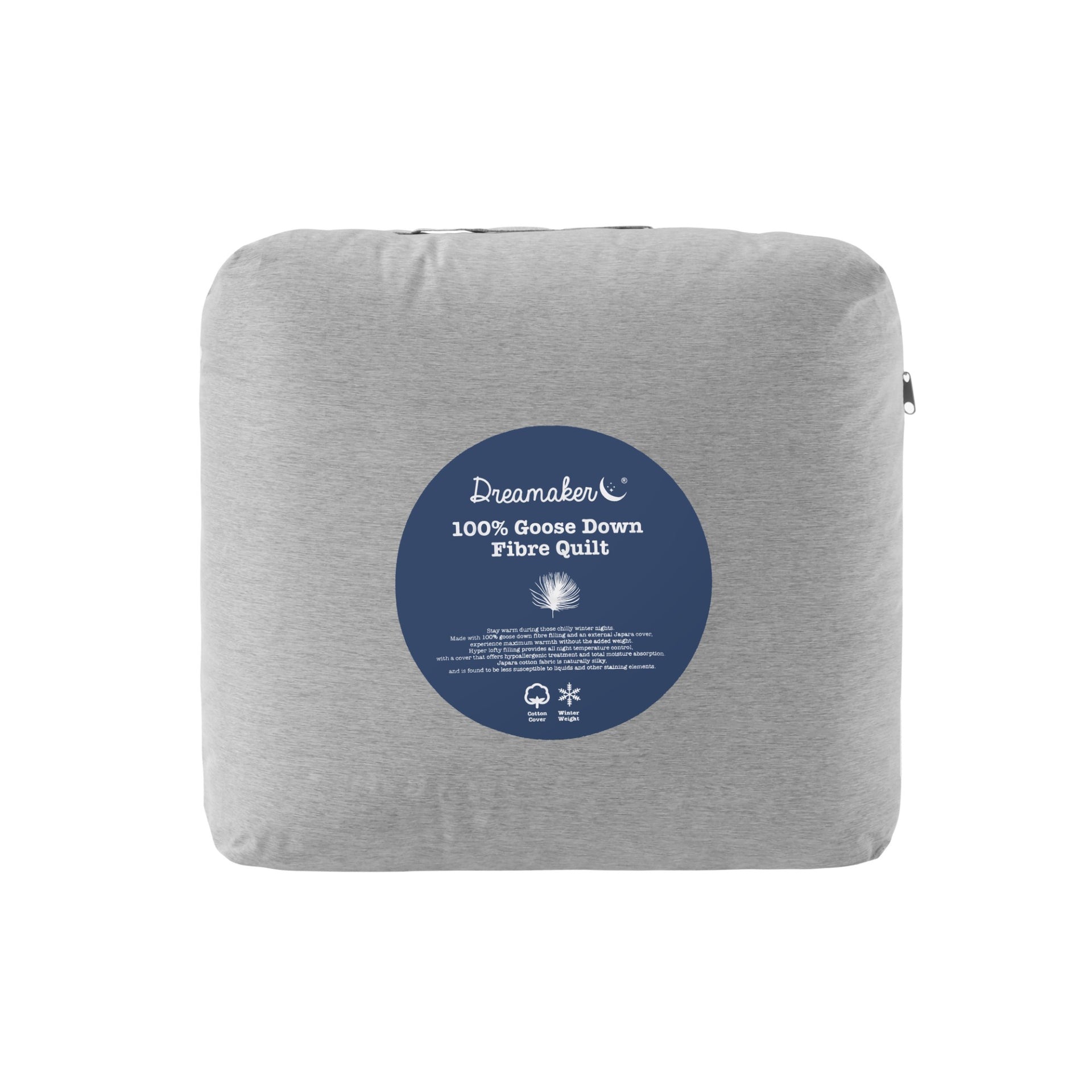 Dreamaker 100% Goose Down Fibre Quilt
