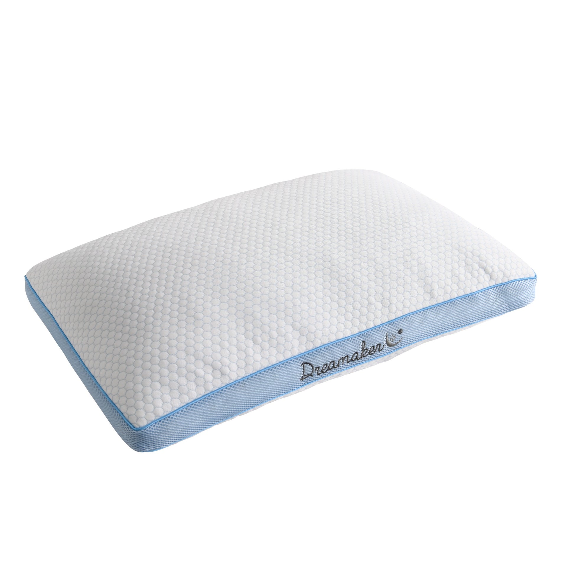 Dreamaker Cool Breathe Memory Fibre Mesh Gusset Pillow 66 X 42 Cm