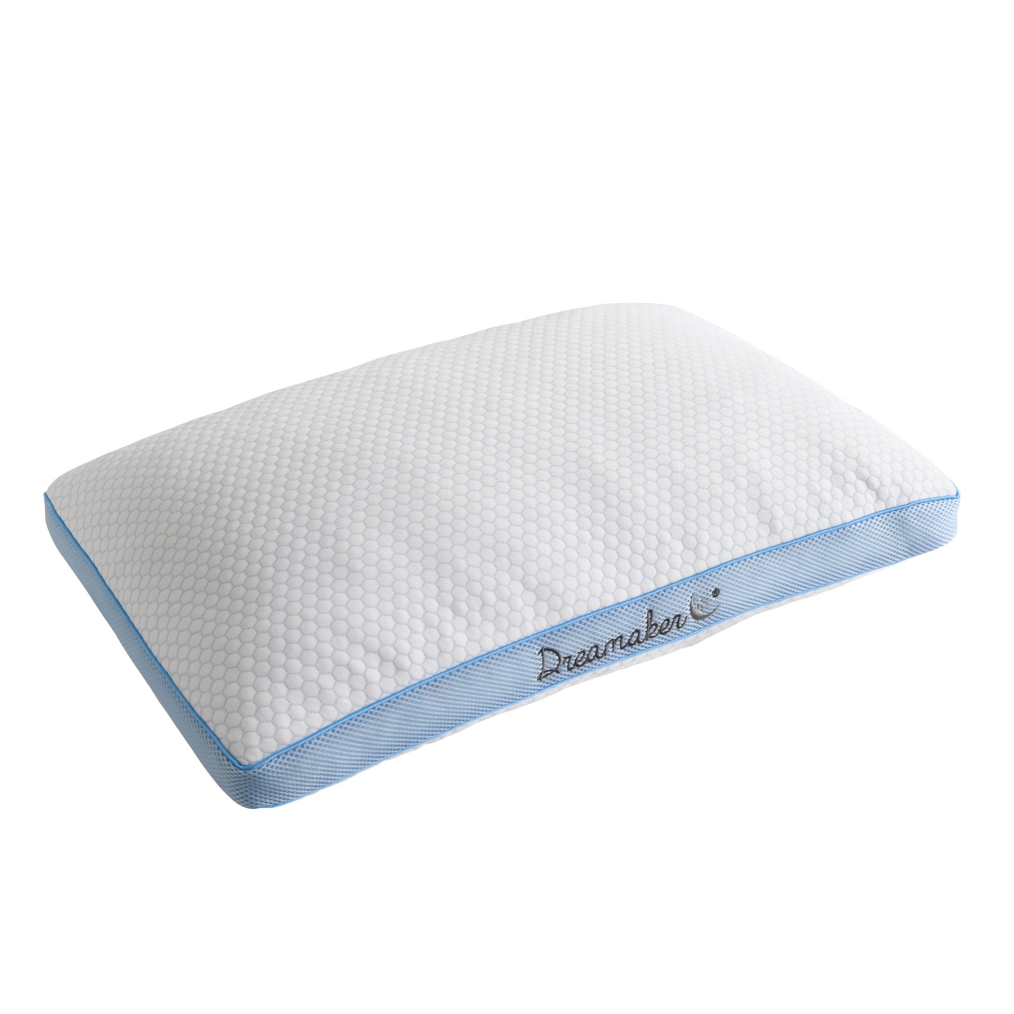 Dreamaker Cool Breathe Memory Fibre Mesh Gusset Pillow 66 X 42 Cm