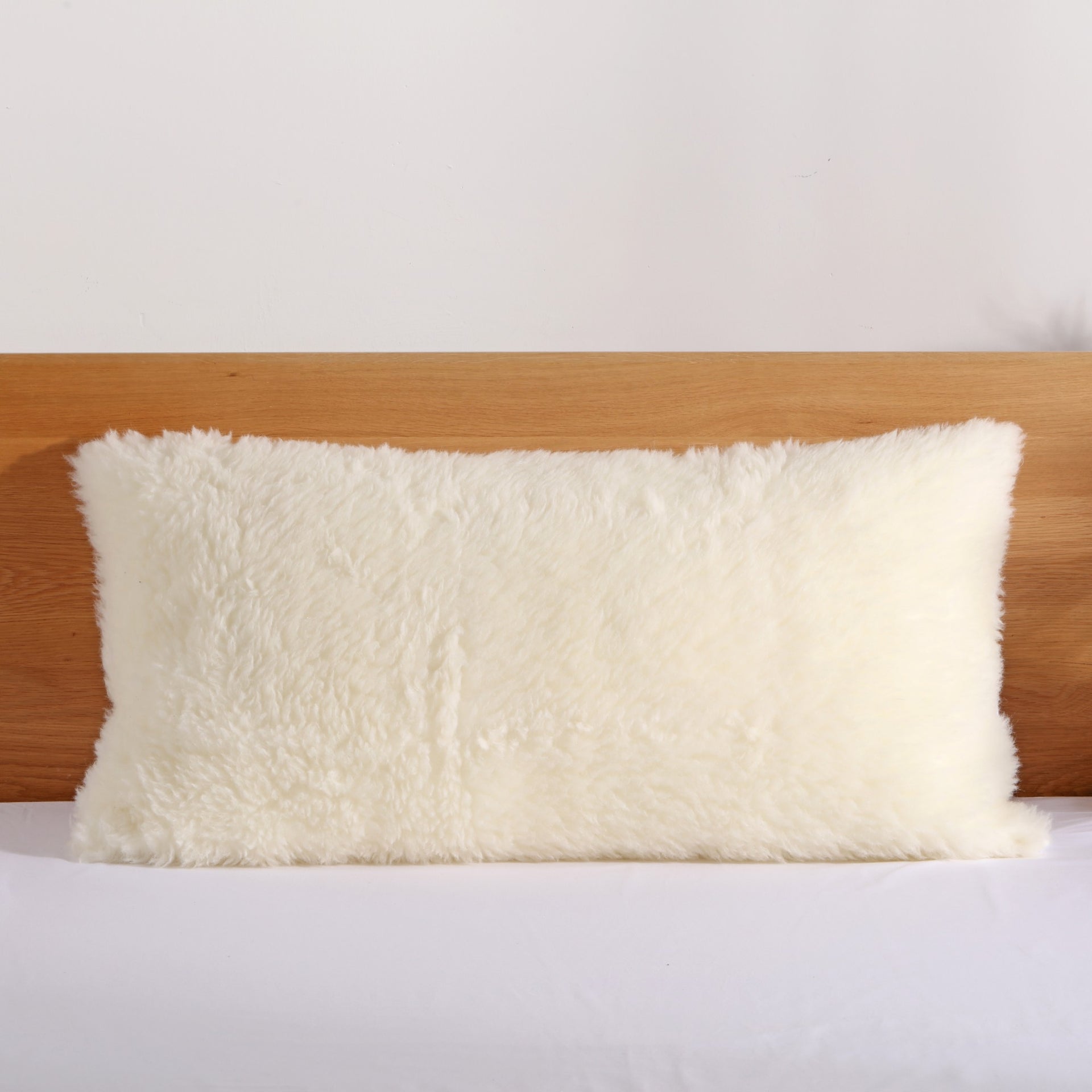 Dreamaker Wool Pillow Protector Natural  50X90Cm