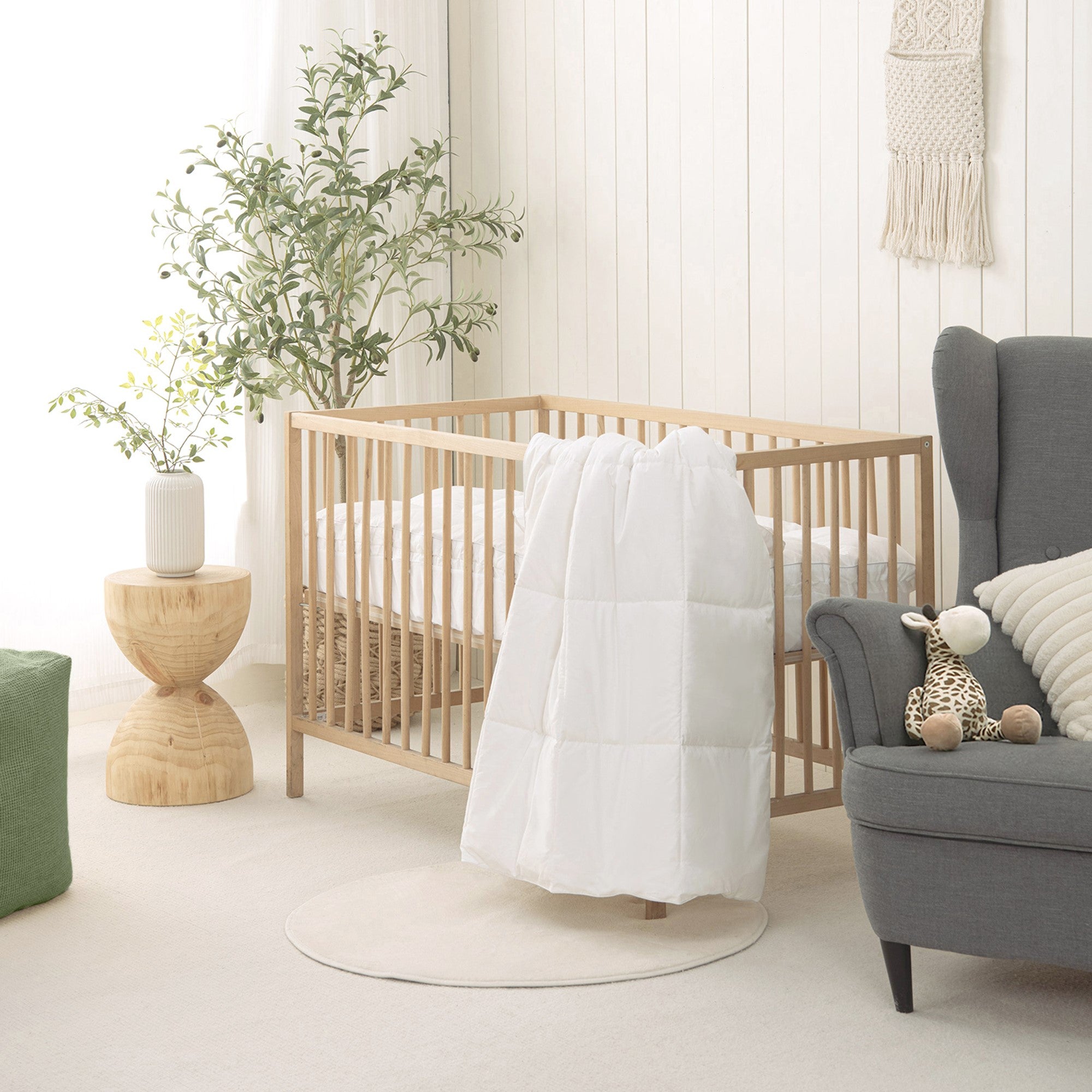 Dreamaker Baby Washable Wool Quilt Cot Size