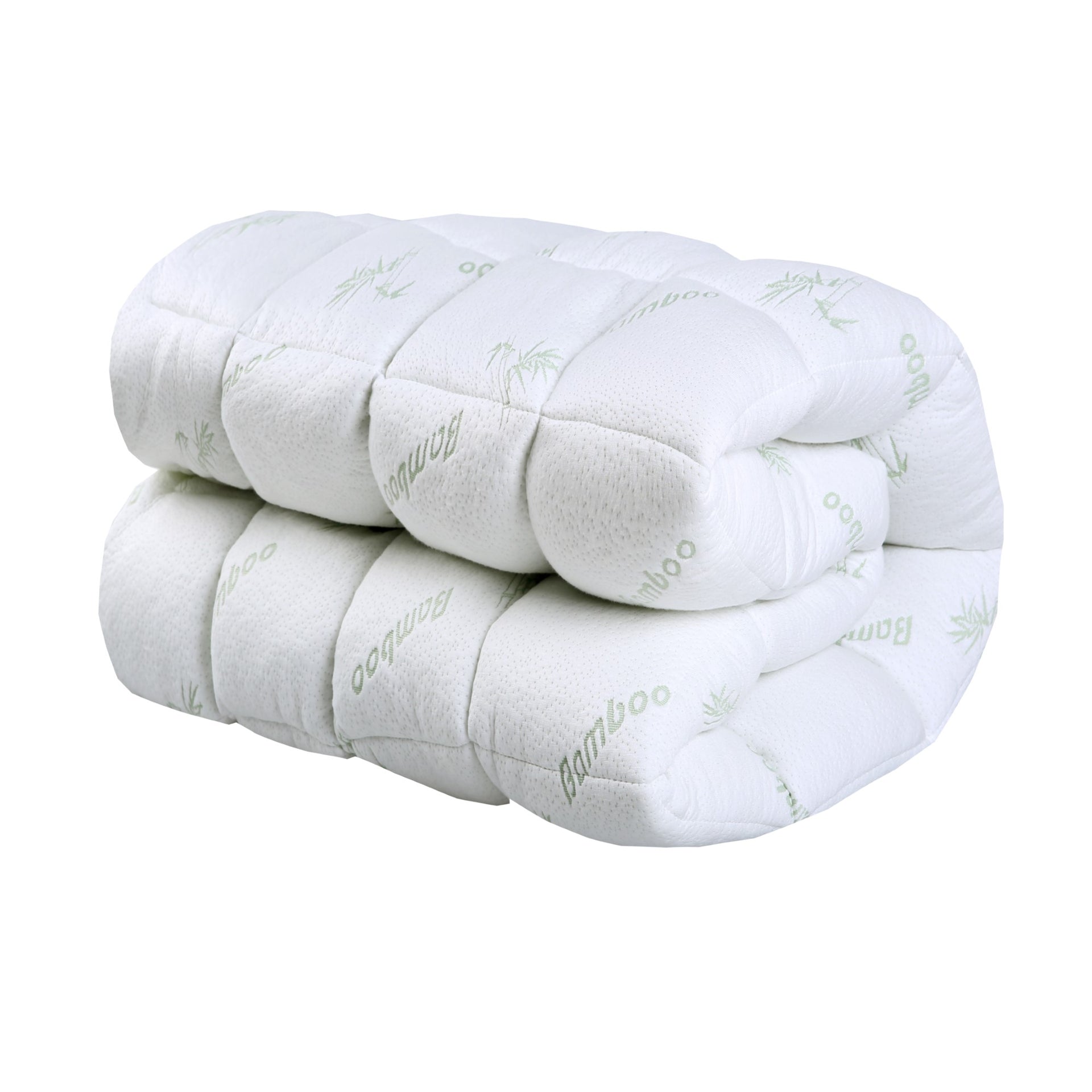 Dreamaker 1000Gsm Bamboo Covered Ball Fibre Mattress Topper Cot Standard