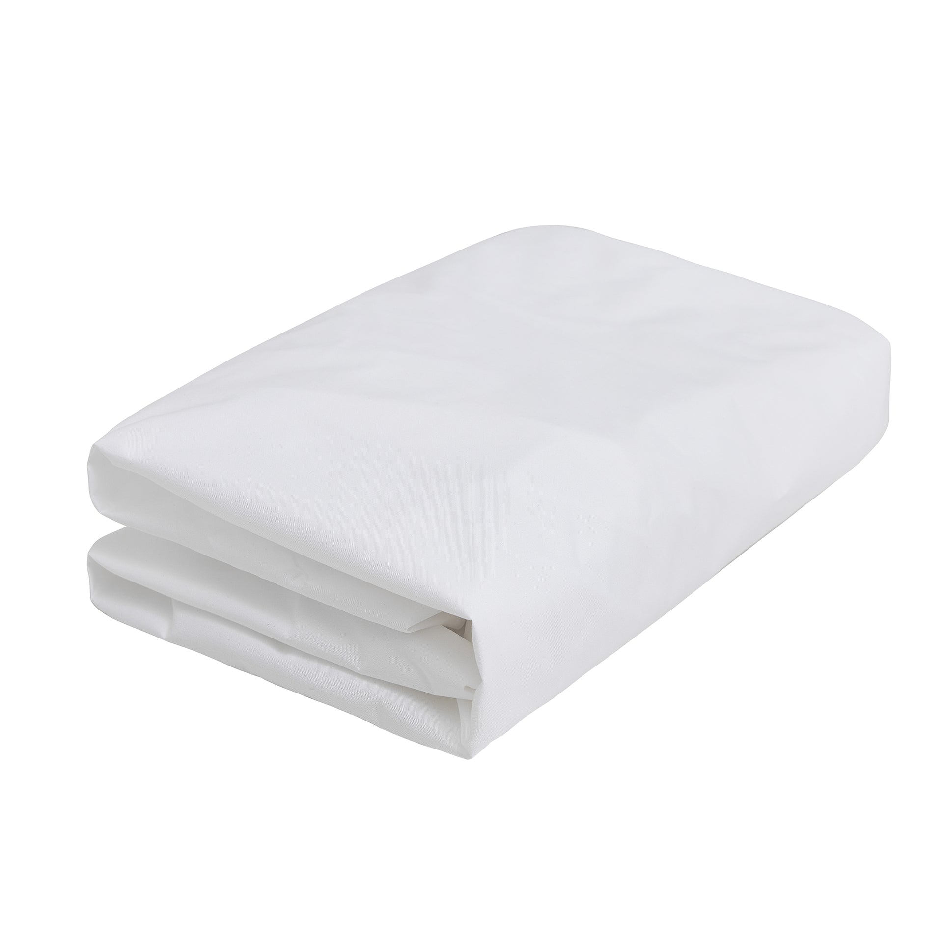 Dreamaker Soft Waterproof Baby Cot Mattress Protector White Boori Fitted Sheet