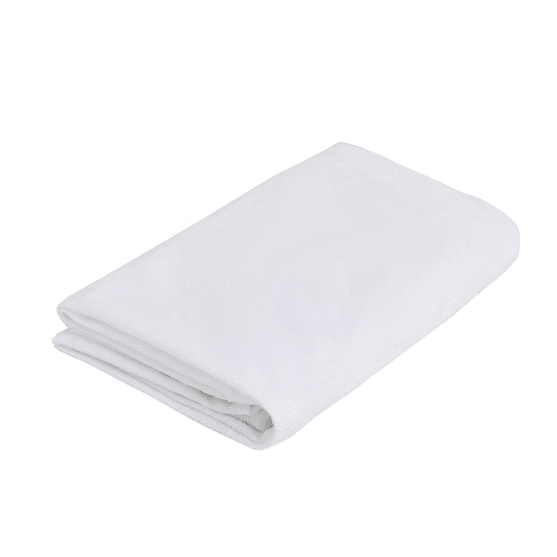 Dreamaker Bamboo Terry Baby Cot Waterproof Mattress Protector White Standard