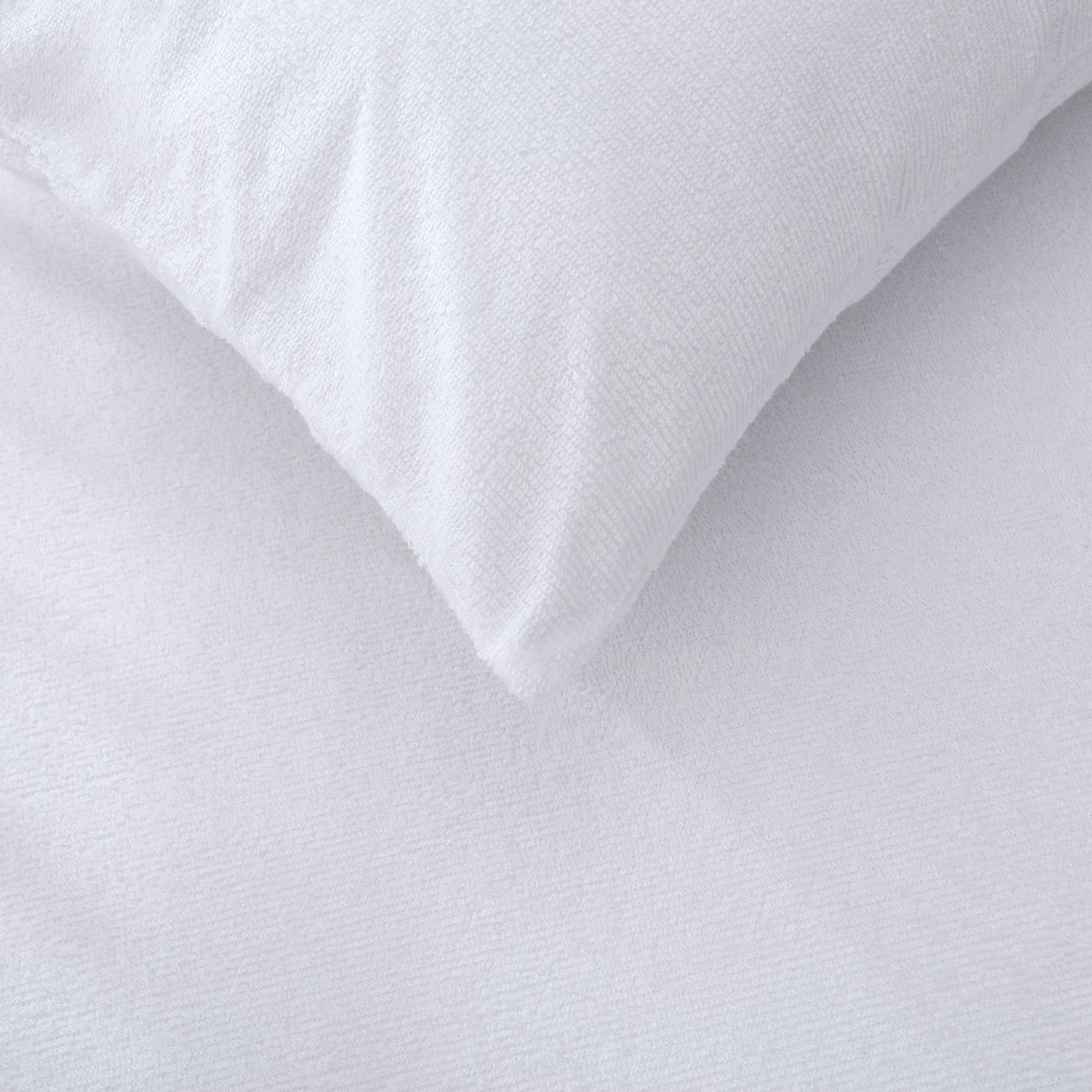 Dreamaker Bamboo Terry Baby Cot Waterproof Pillow Protector 2 Pack