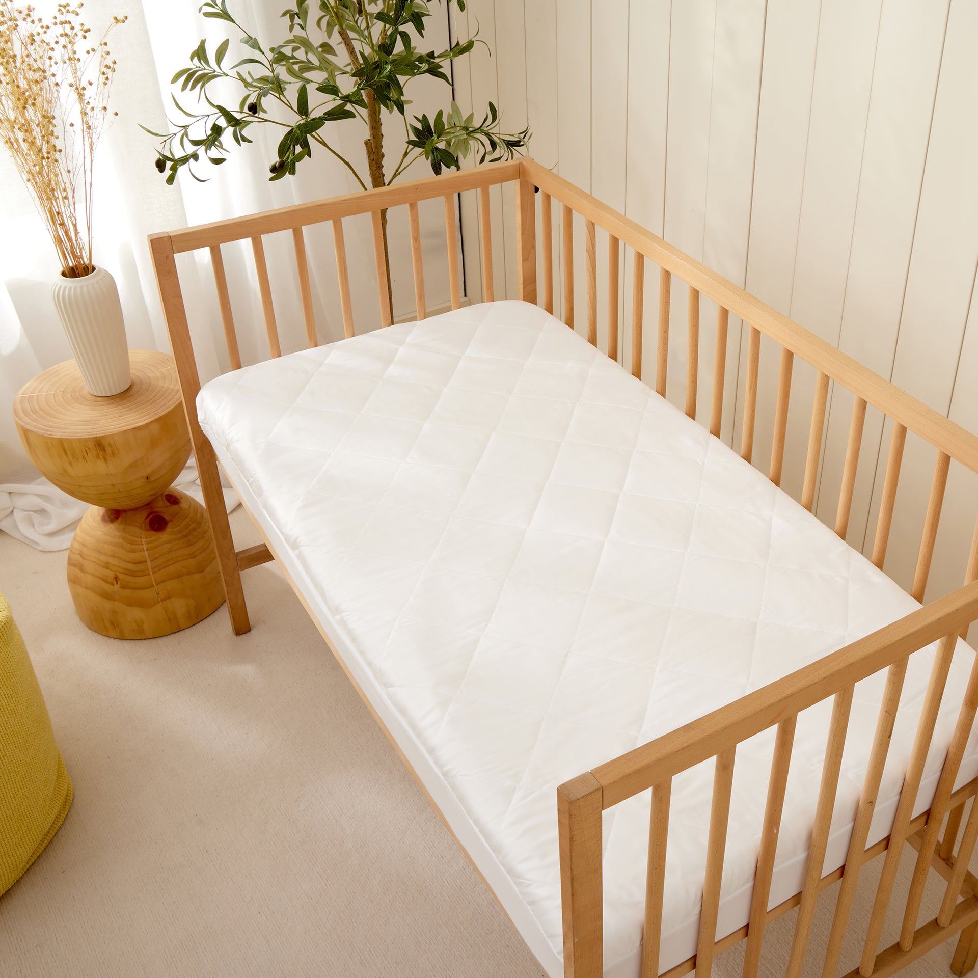 Dreamaker Baby Tencel Mattress Protector Cot