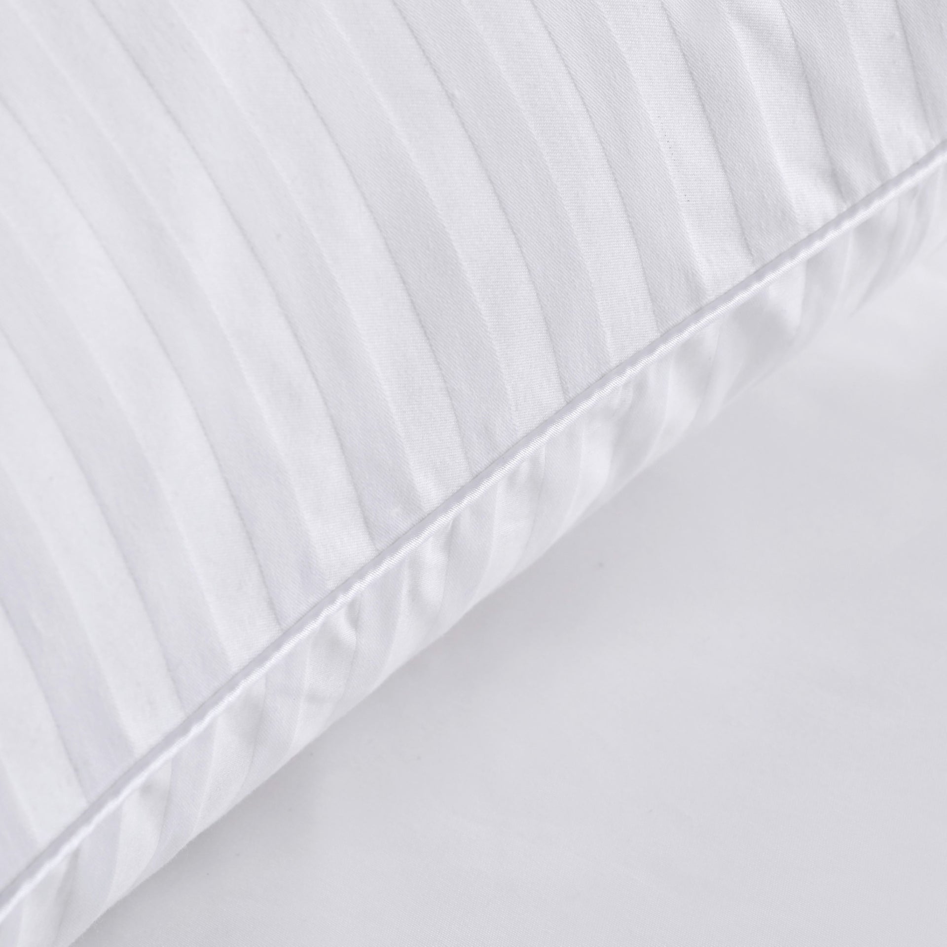 Dreamaker Premium 100% Cotton European Pillow Protector Twin Pack White 65X65Cm