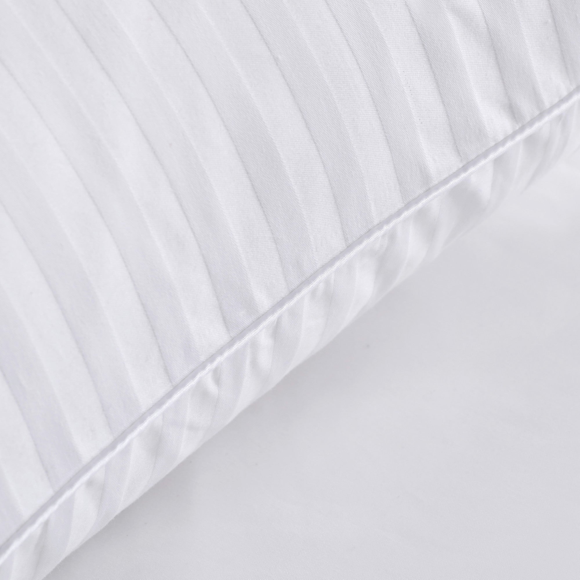 Dreamaker Premium 100% Cotton European Pillow Protector Twin Pack White 65X65Cm