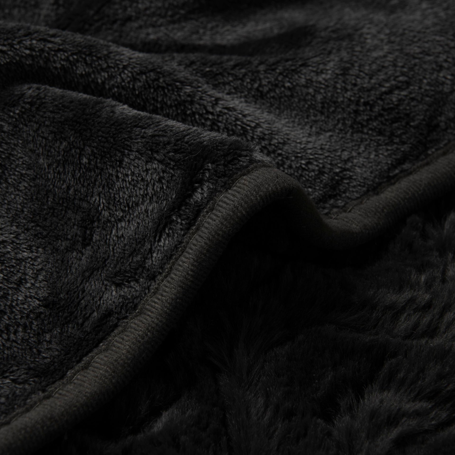 Dreamaker Felix 500Gsm Faux Fur Heated Throw Charcoal 130X160Cm
