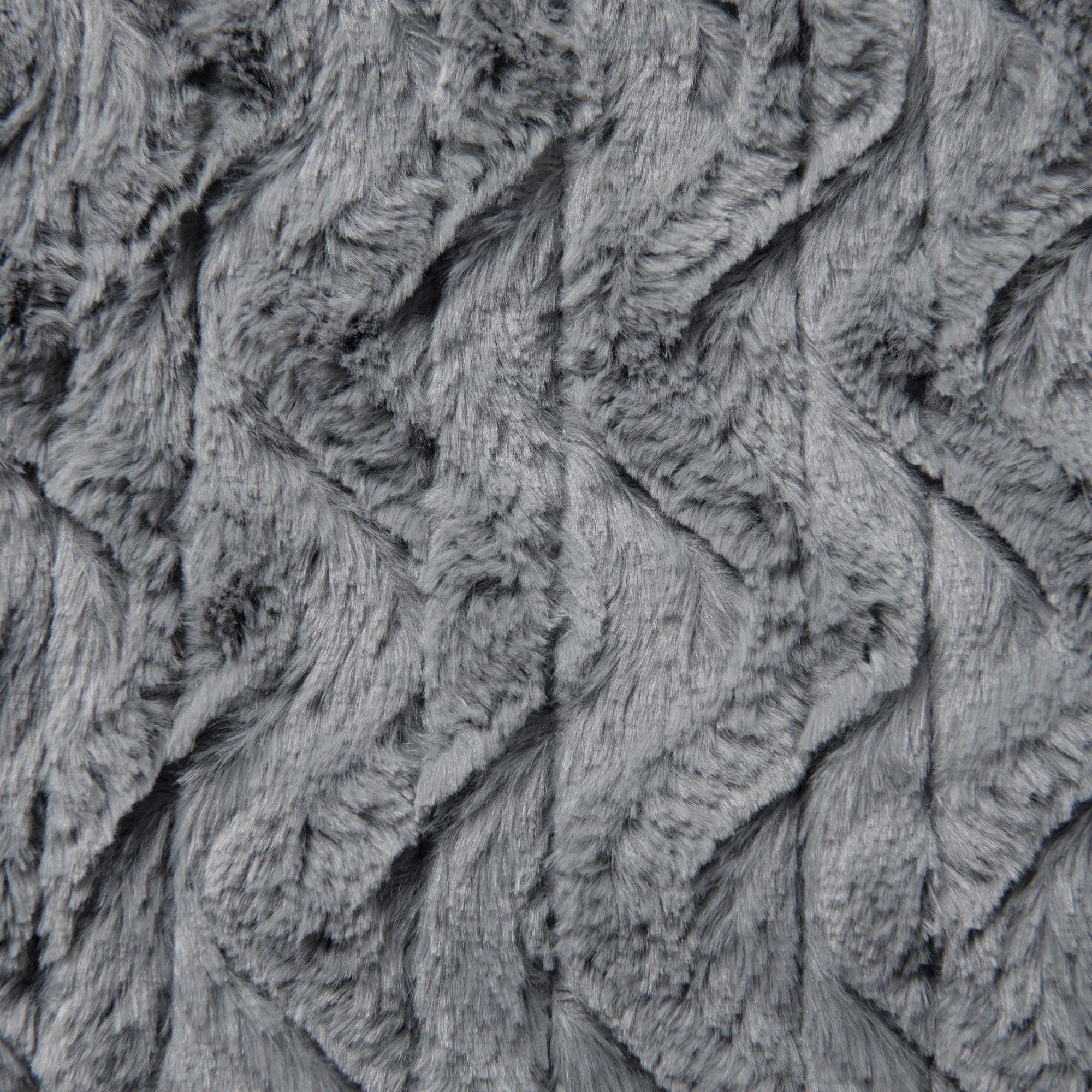 Dreamaker Felix 500Gsm Faux Fur Heated Throw Silver 130X160Cm