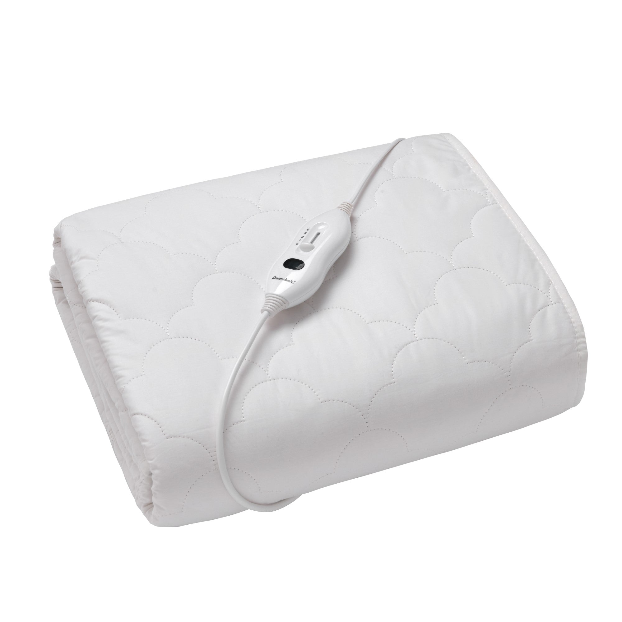 Dreamaker 100% Cotton Quilt Electric Blanket White