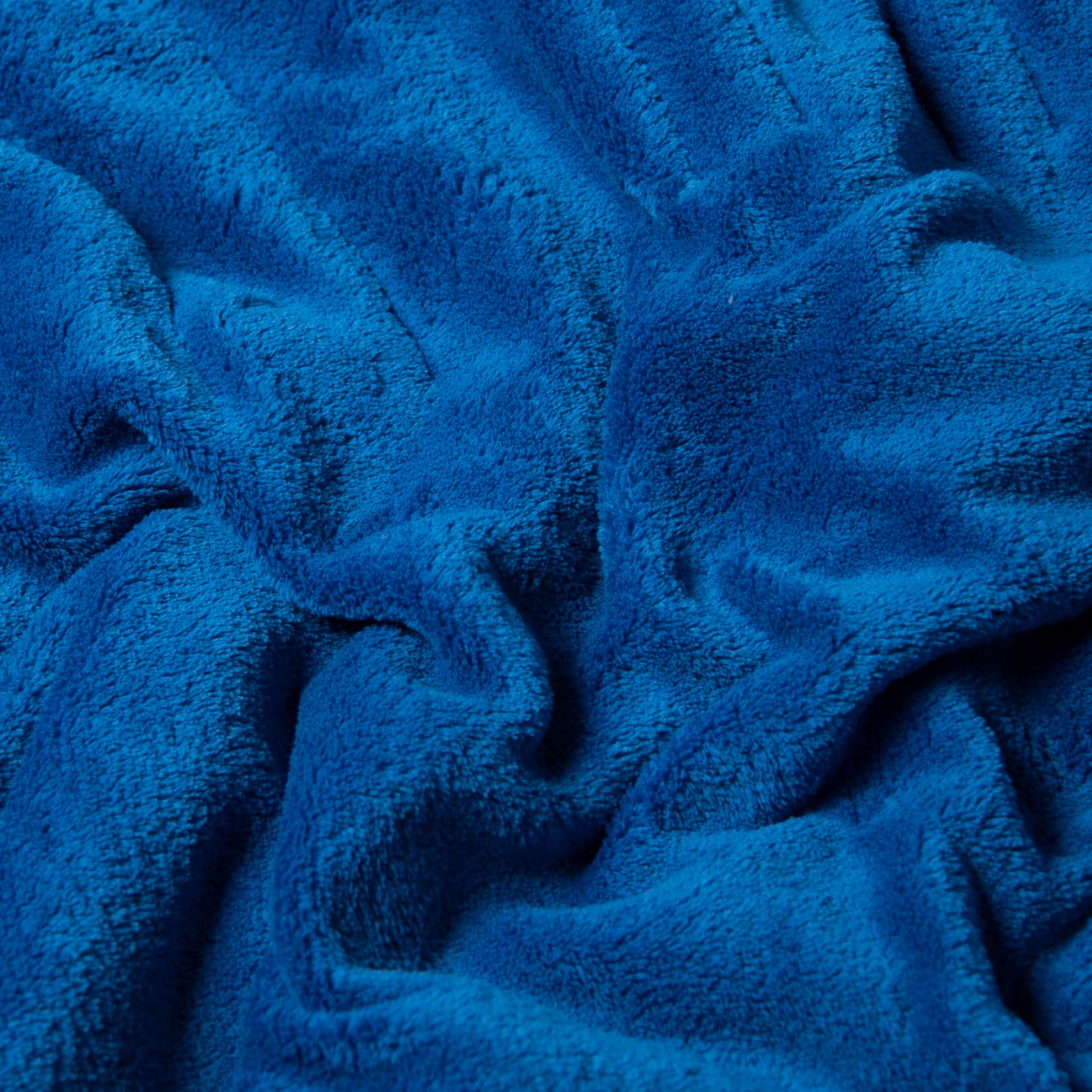 Dreamaker Ston Coral Fleece Heated Throw Classic Blue 130X160Cm
