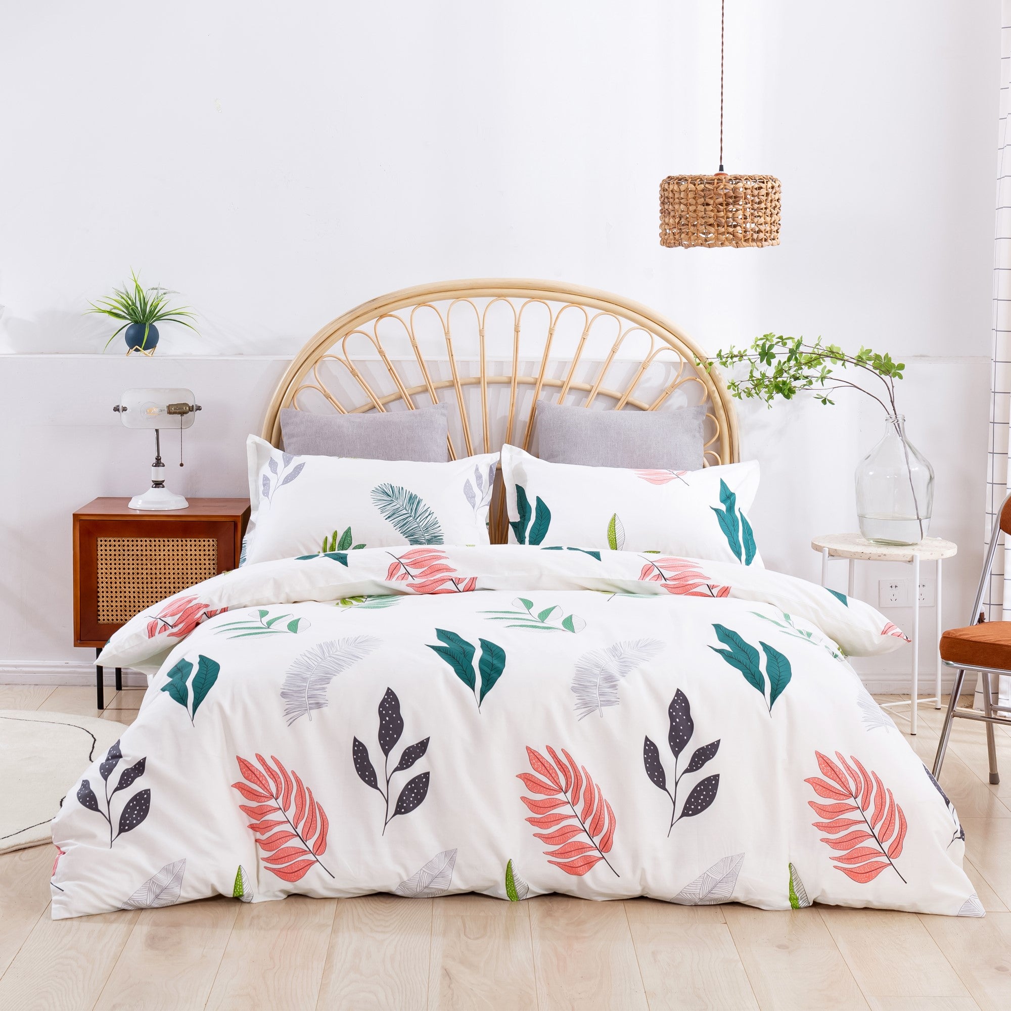 Dreamaker Ferncotton Quilt Cover Set
