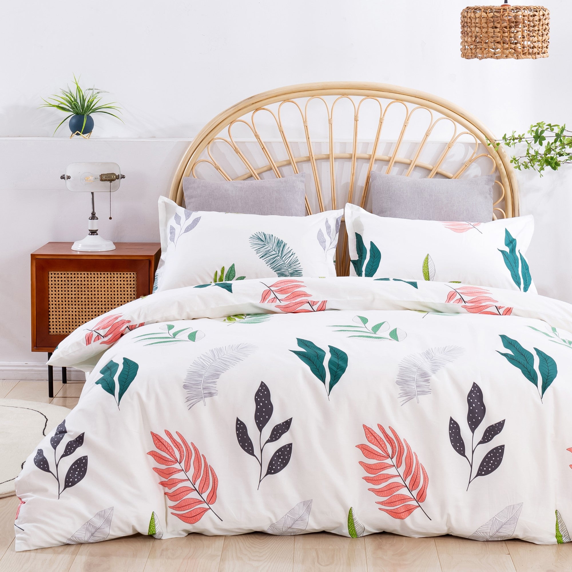 Dreamaker Ferncotton Quilt Cover Set