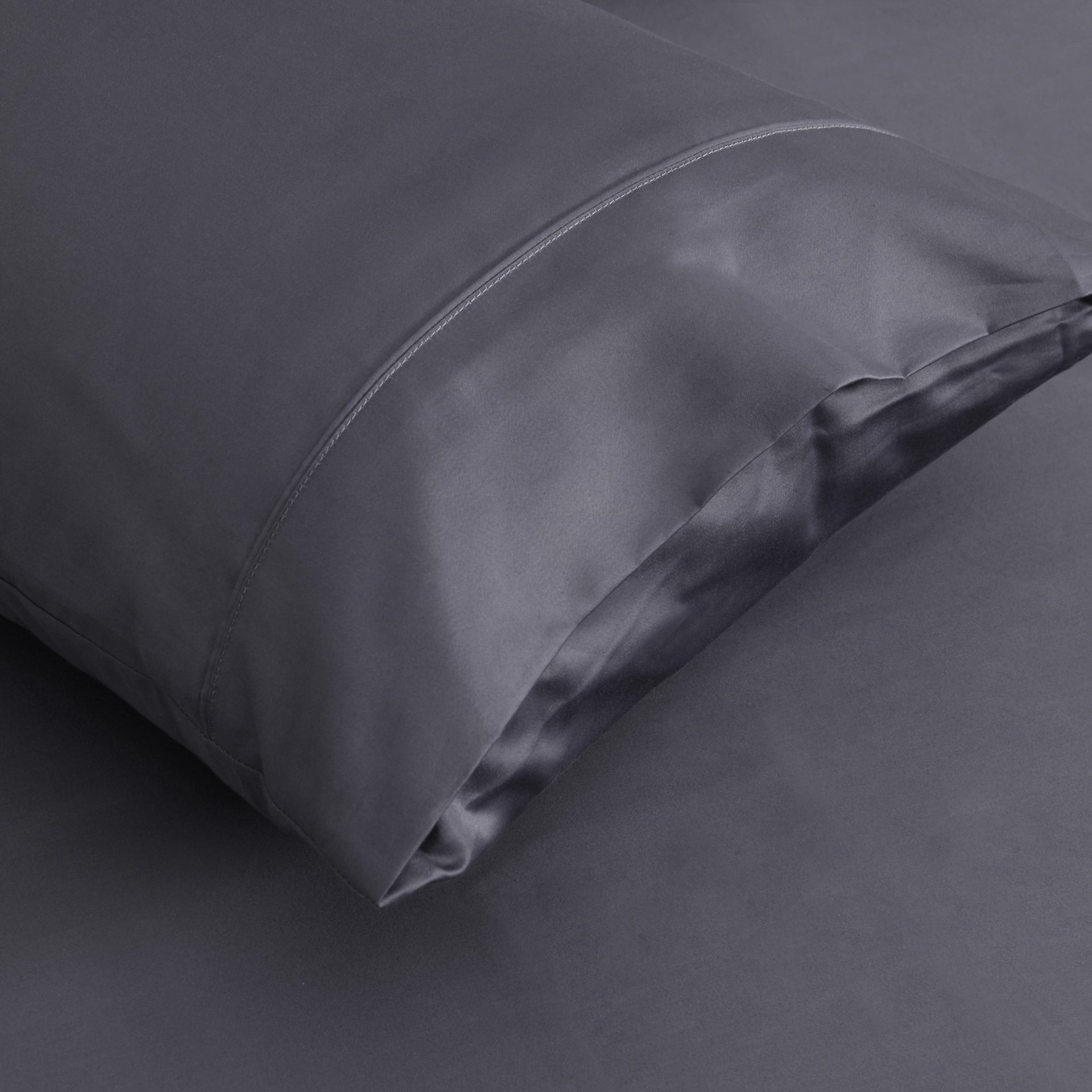 Dreamaker 1500Tc Cotton Rich Sateen Sheet Set Charcoal