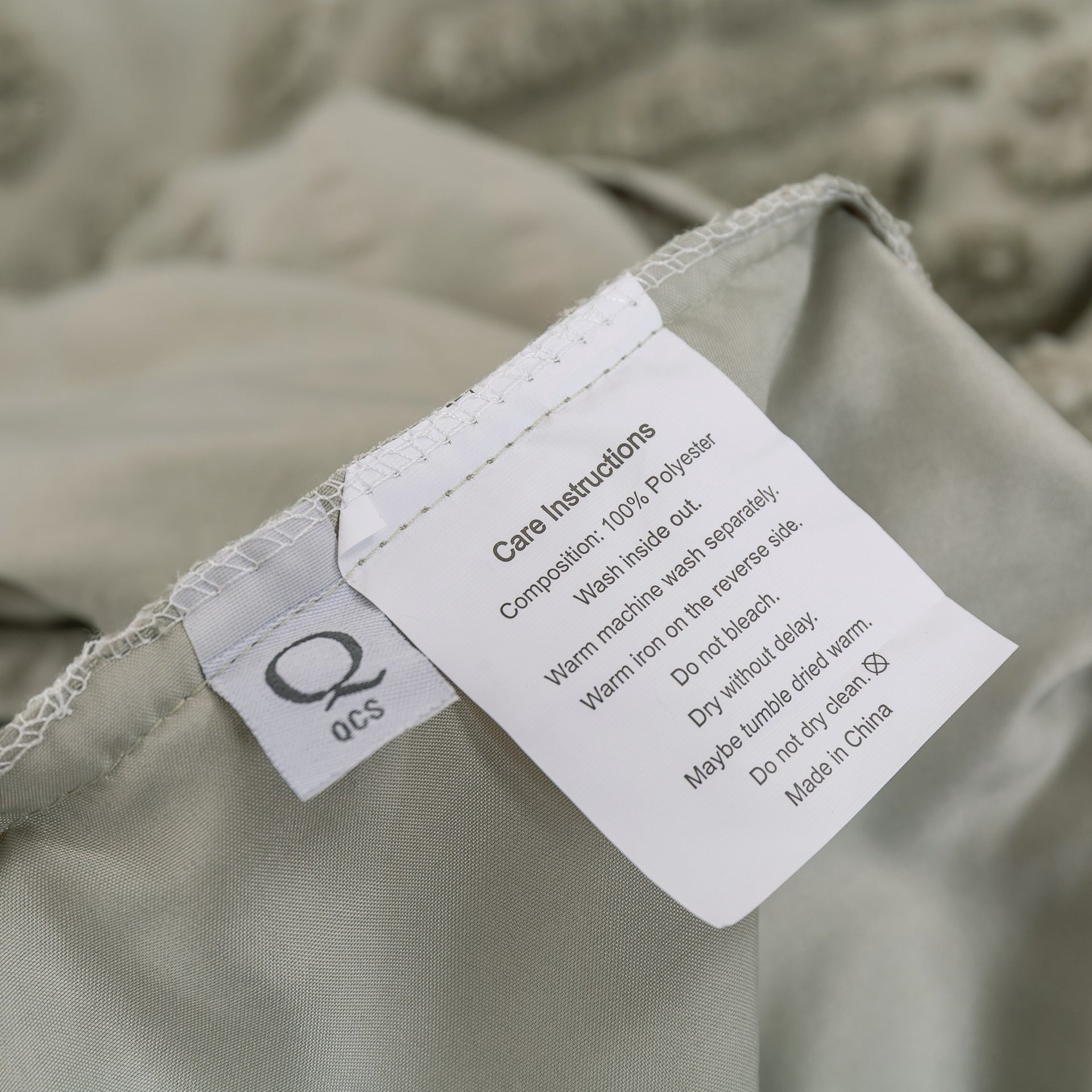Dreamaker Fletcher Ultrafine Tufted Chenille Quilt Cover Set Sage