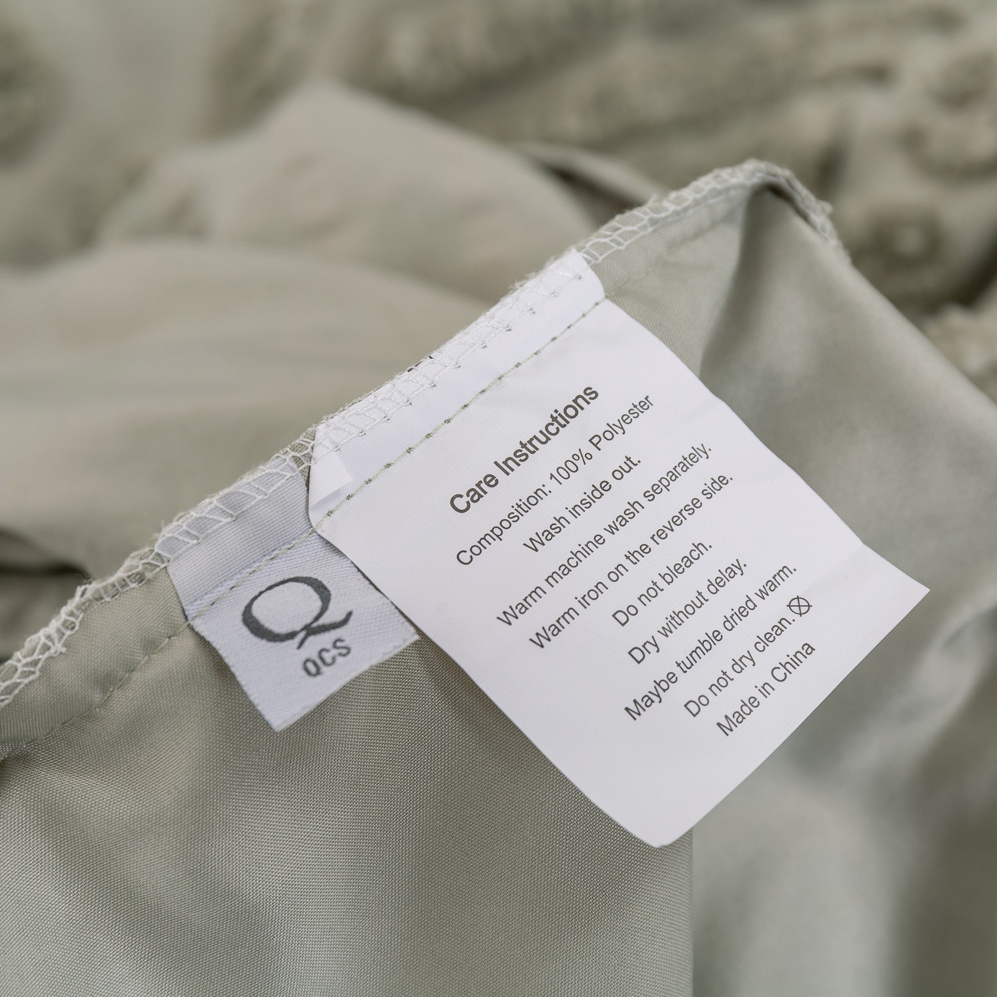 Dreamaker Fletcher Ultrafine Tufted Chenille Quilt Cover Set Sage