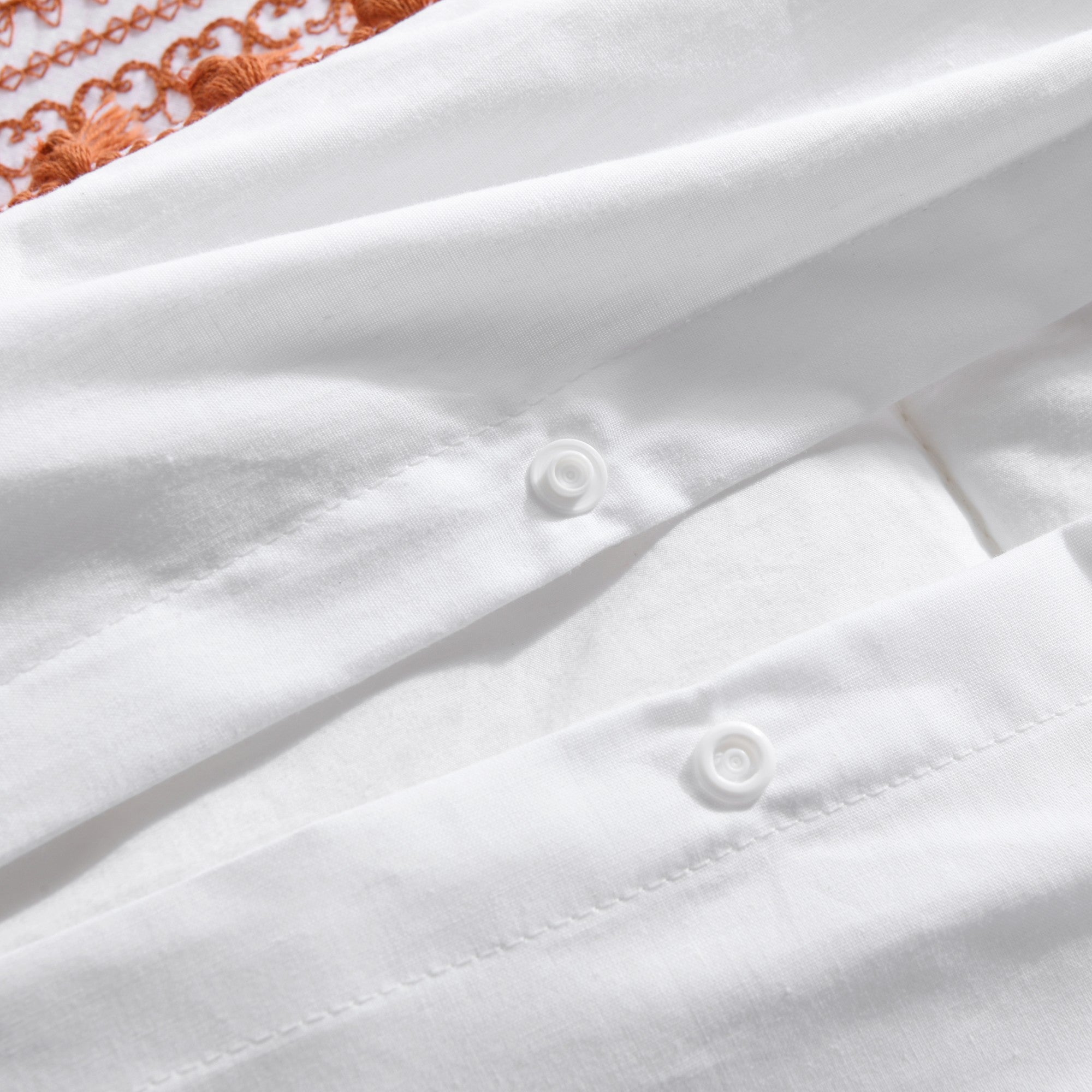 Dreamaker Libertycotton Quilt Cover Set Rust