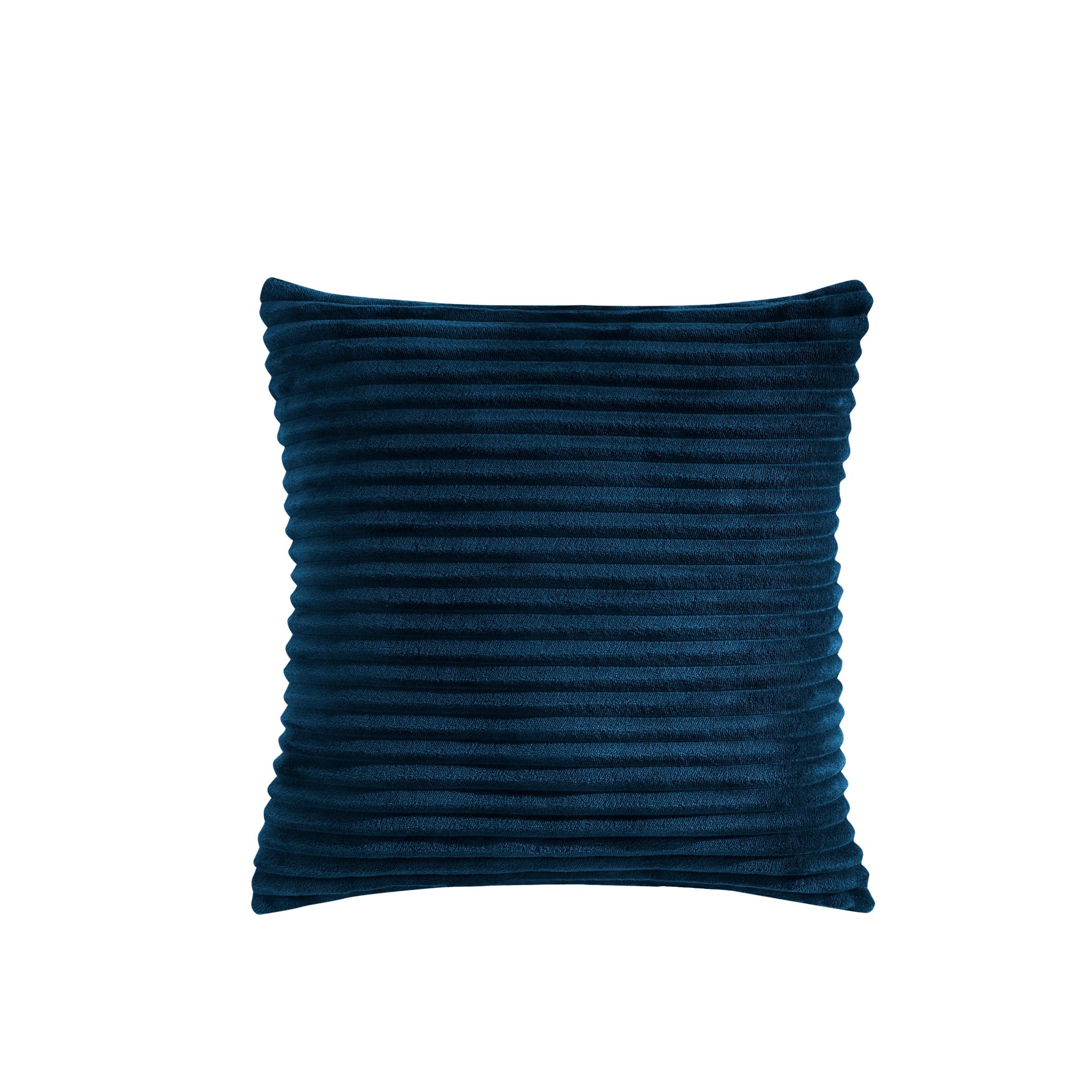Dreamaker Embossed Fleece Cushion Teal 45X45Cm
