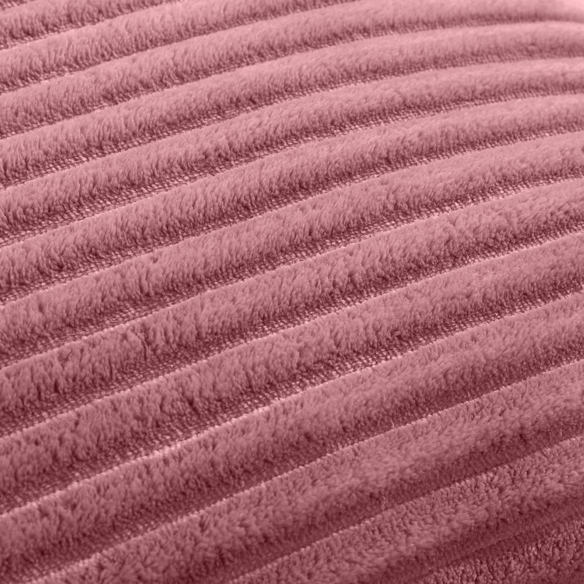 Dreamaker Embossed Fleece Cushion Blush 45X45Cm