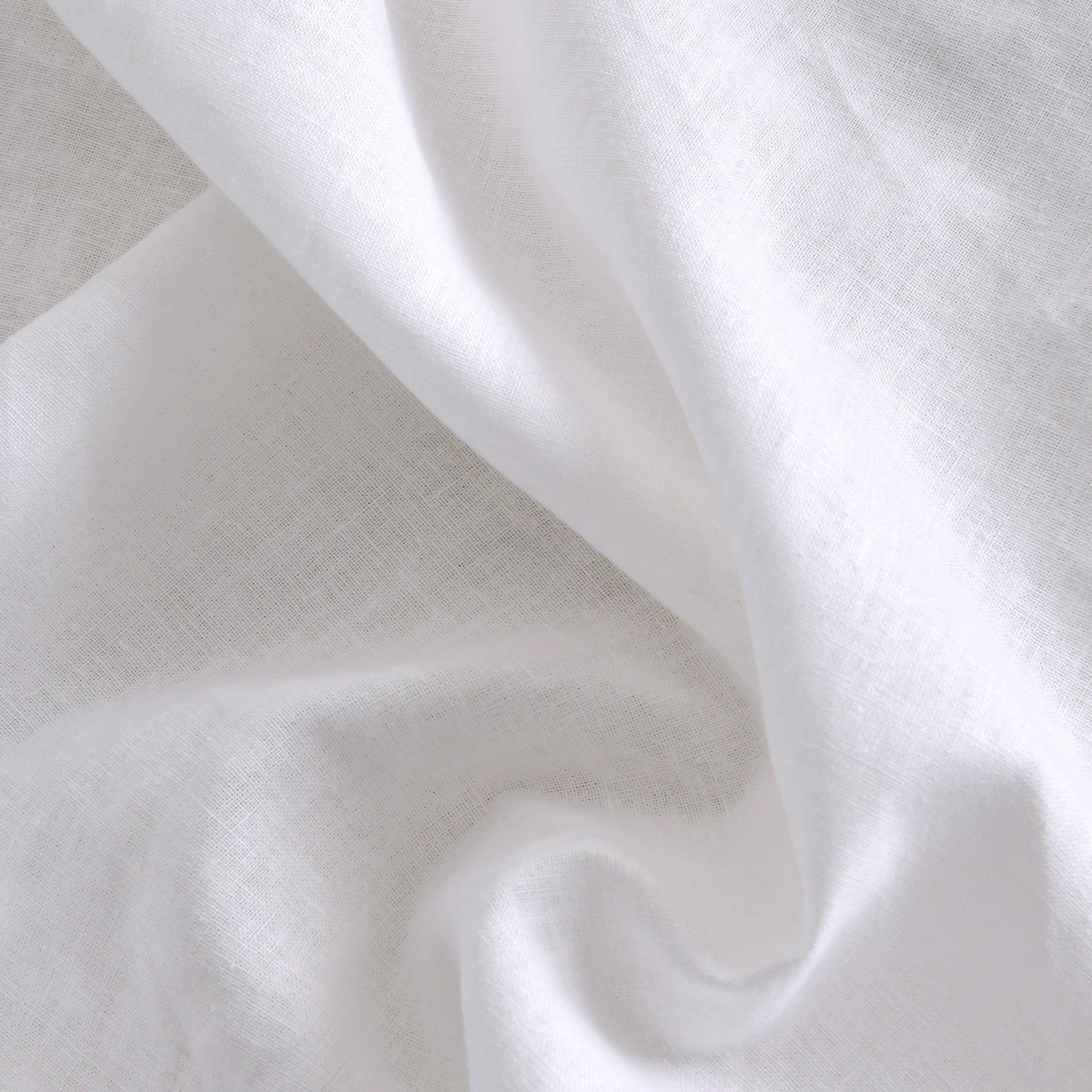 Dreamaker Linen Cotton Quilt Cover Set White