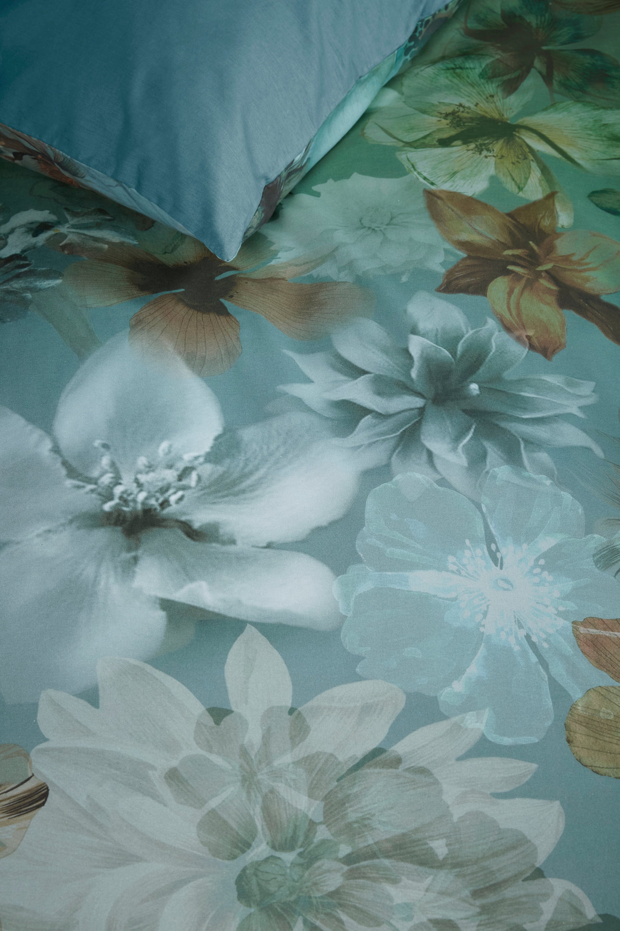 Bedding House Lou Blue Green Quilt Cover Set Bedding House