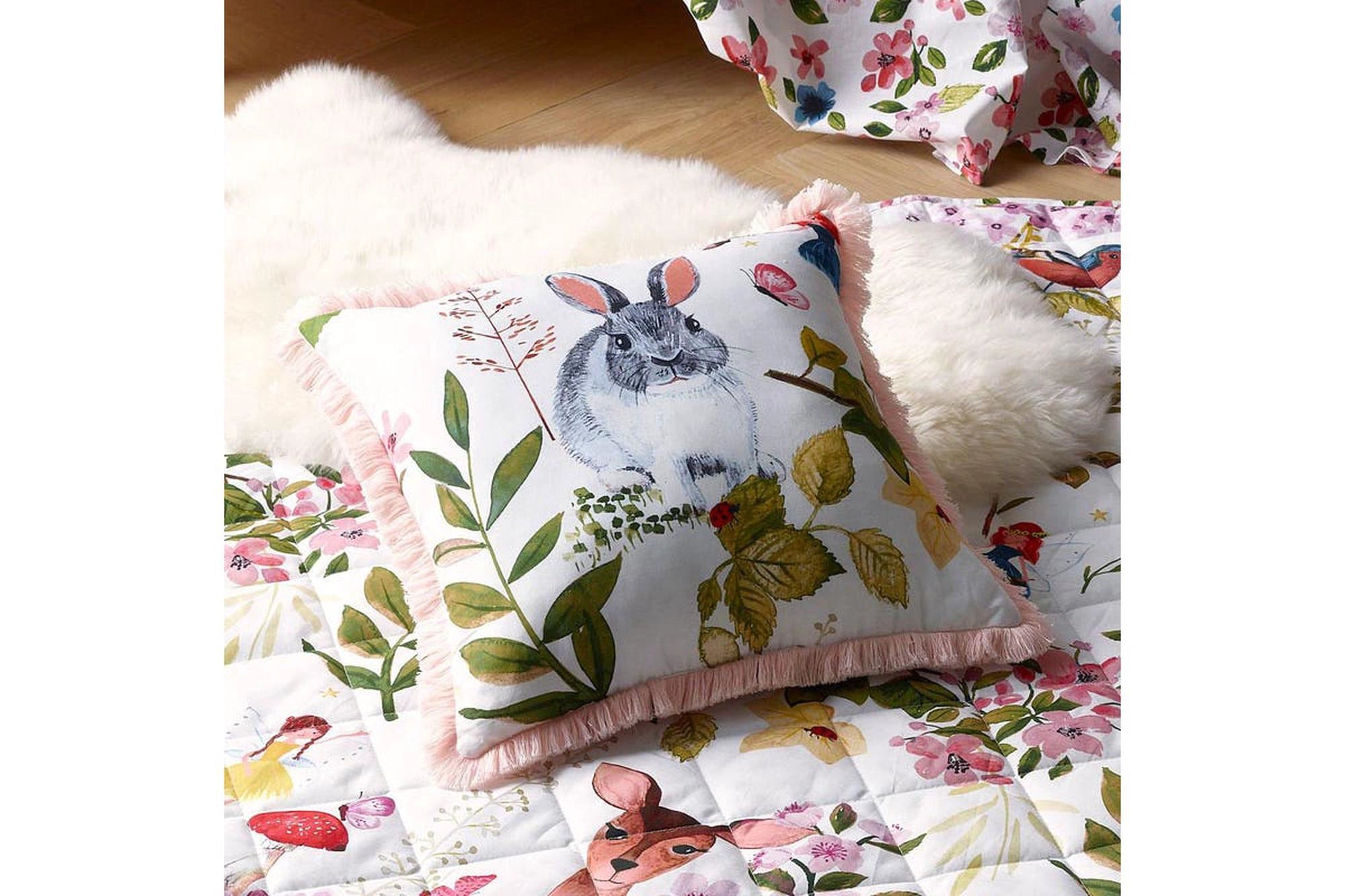 Happy Kids Habitat Filled Cushion - 45 x 45cm