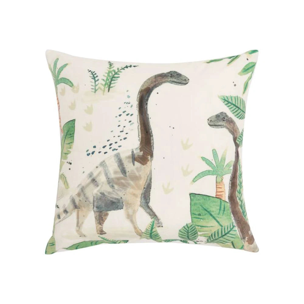 Happy Kids Dino Land Filled Cushion - 40x40cm