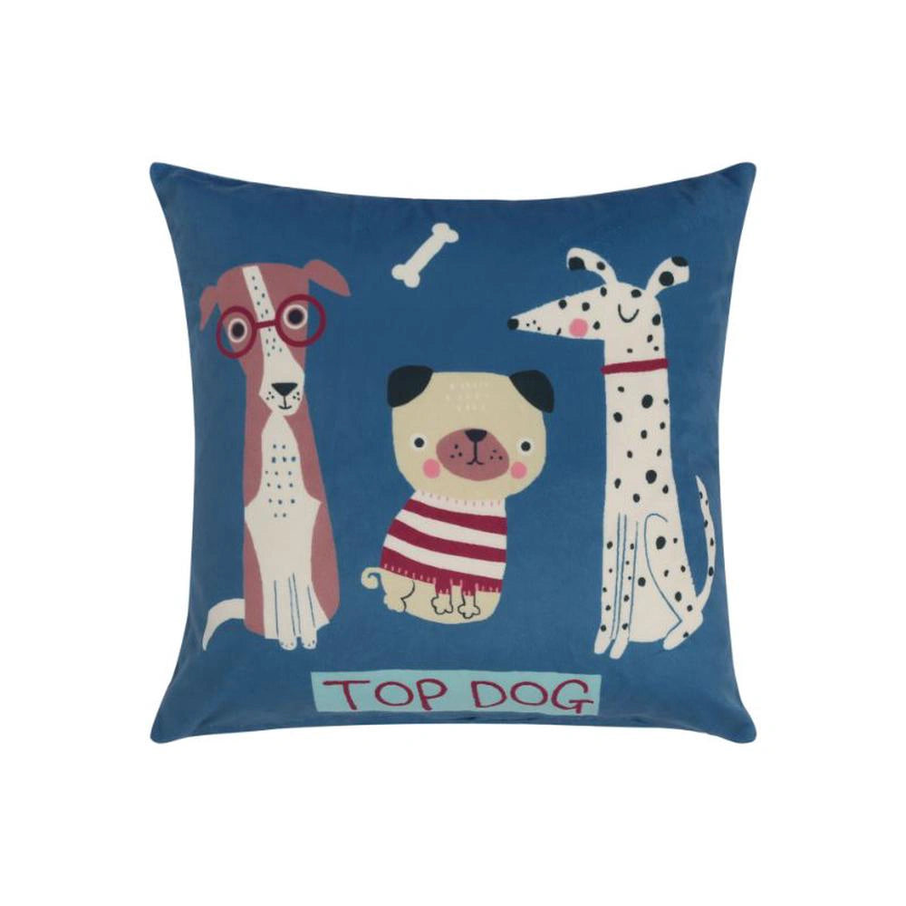 Happy Kids Puppy Club Filled Cushion - 40x40cm