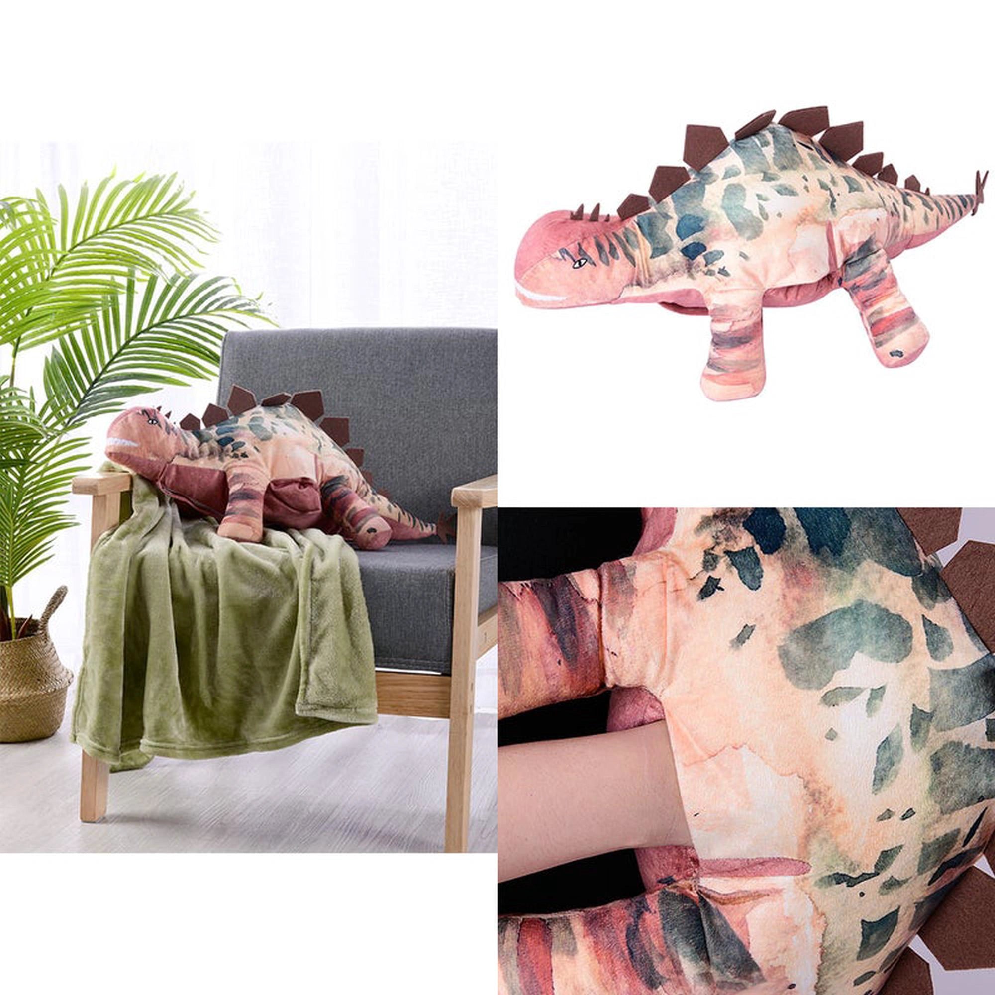 Happy Kids Novelty Cushion/Throw (Dino) - 67x32cm
