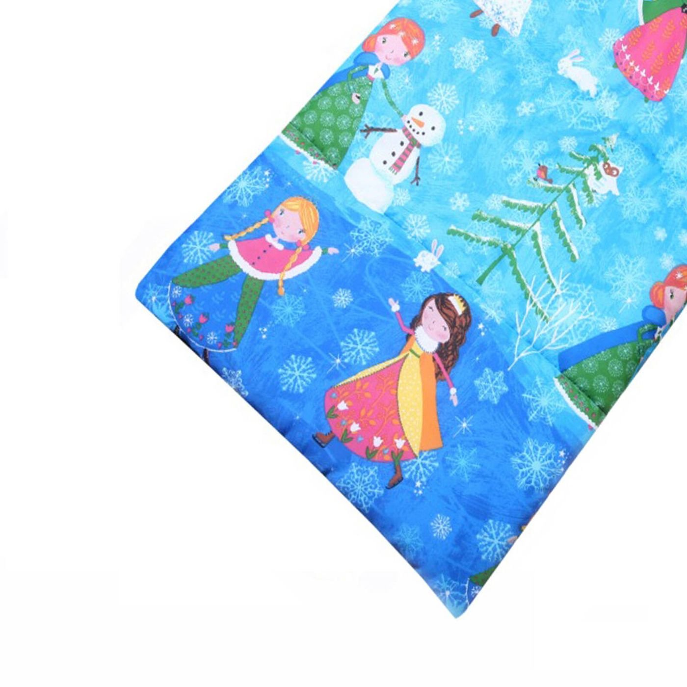 Happy Kids Glow in The Dark Sleeping Bag Snow Princess